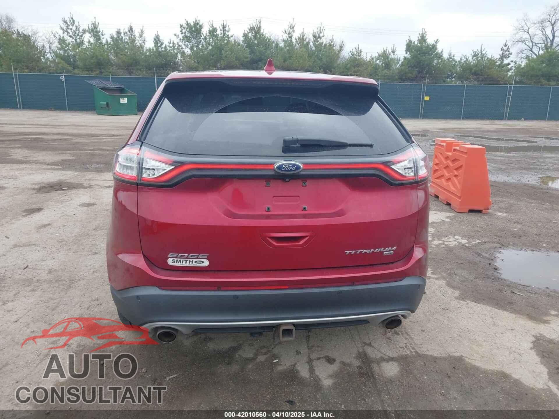 FORD EDGE 2016 - 2FMPK4K89GBB17664
