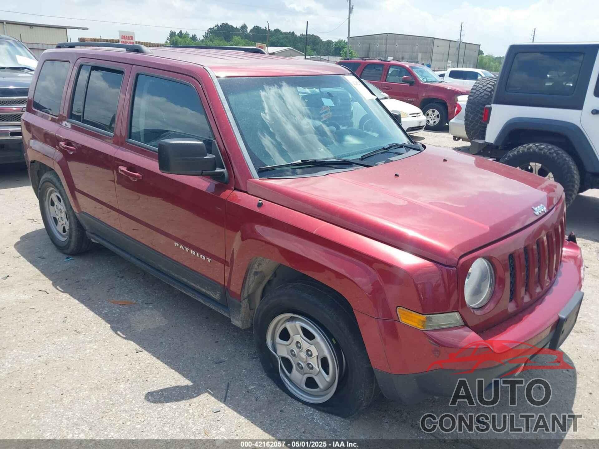 JEEP PATRIOT 2016 - 1C4NJPBA9GD550687