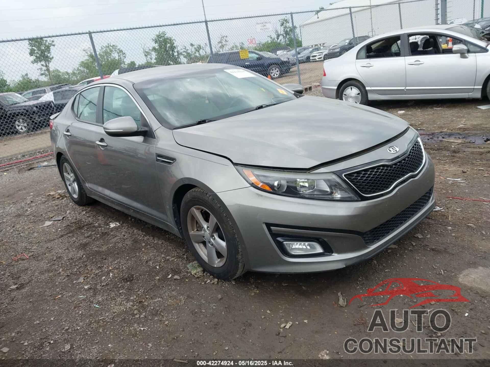 KIA OPTIMA 2014 - 5XXGM4A71EG291605