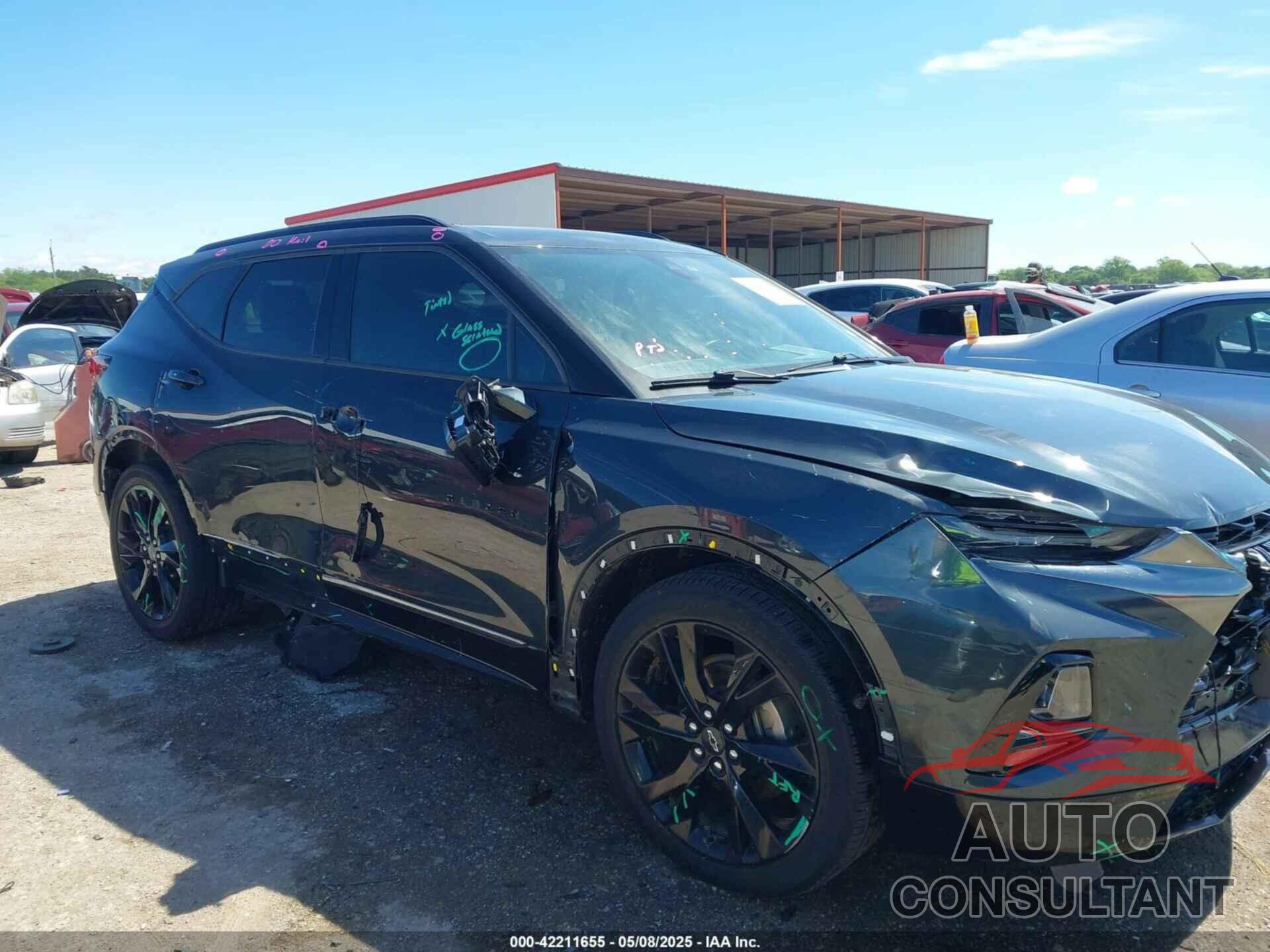 CHEVROLET BLAZER 2019 - 3GNKBJRS3KS623175