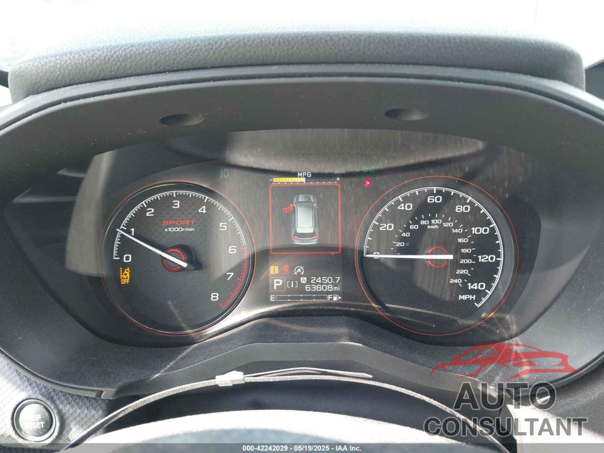 SUBARU FORESTER 2020 - JF2SKARC3LH503521