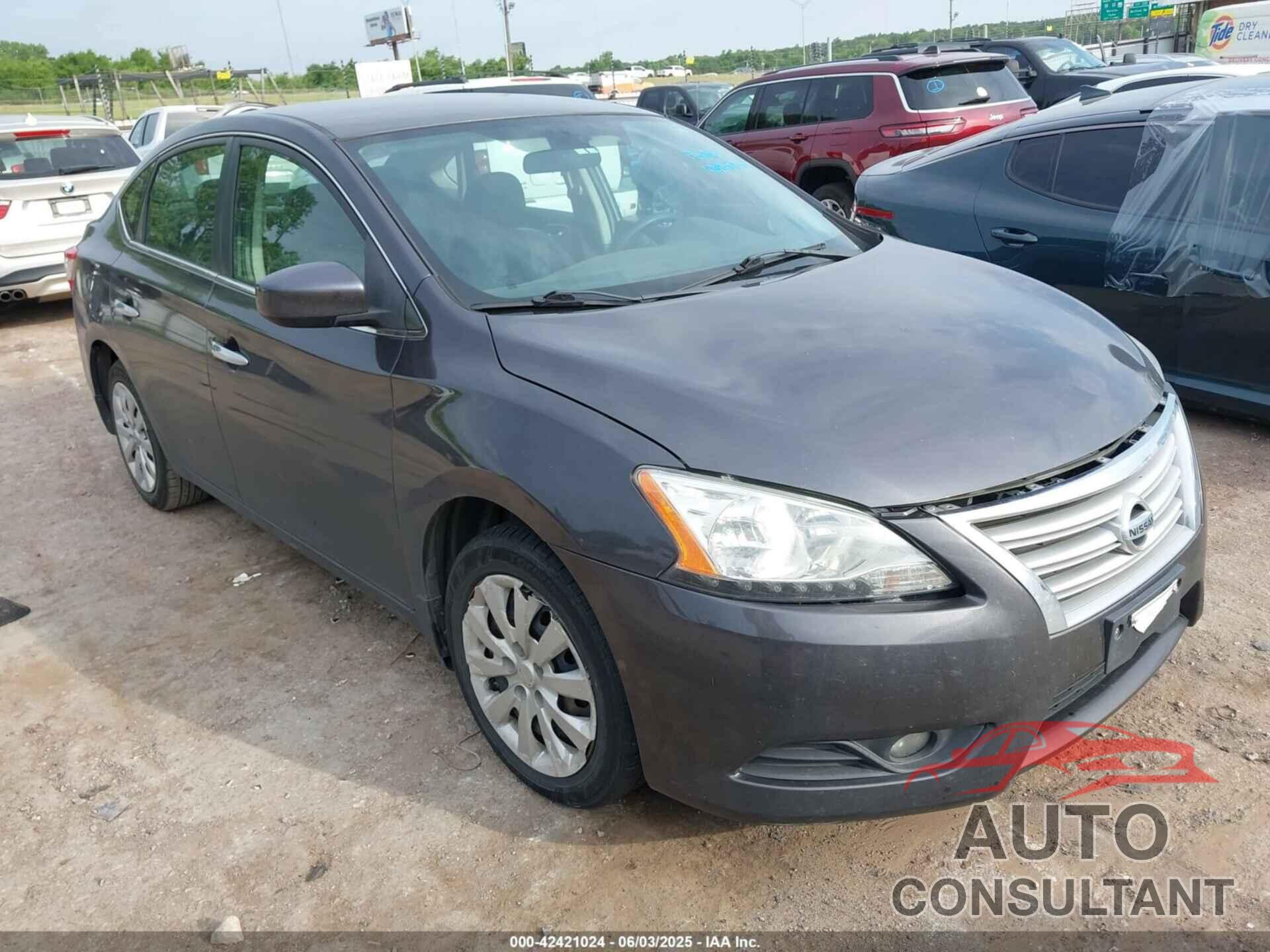 NISSAN SENTRA 2013 - 3N1AB7AP3DL650519