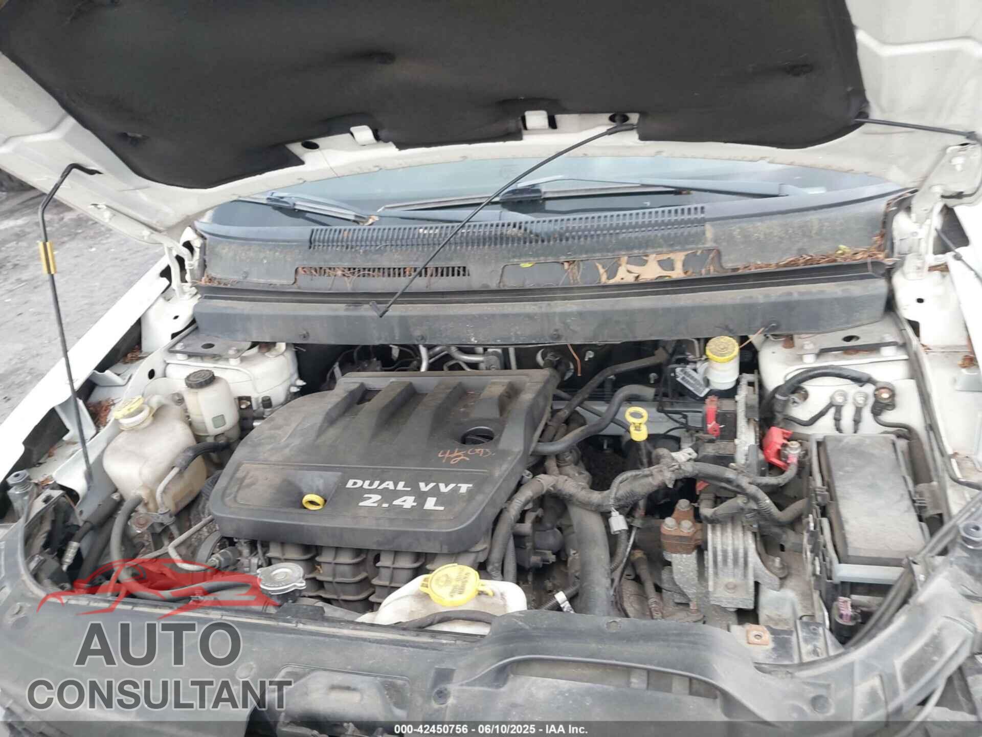 DODGE JOURNEY 2013 - 3C4PDCAB7DT695493