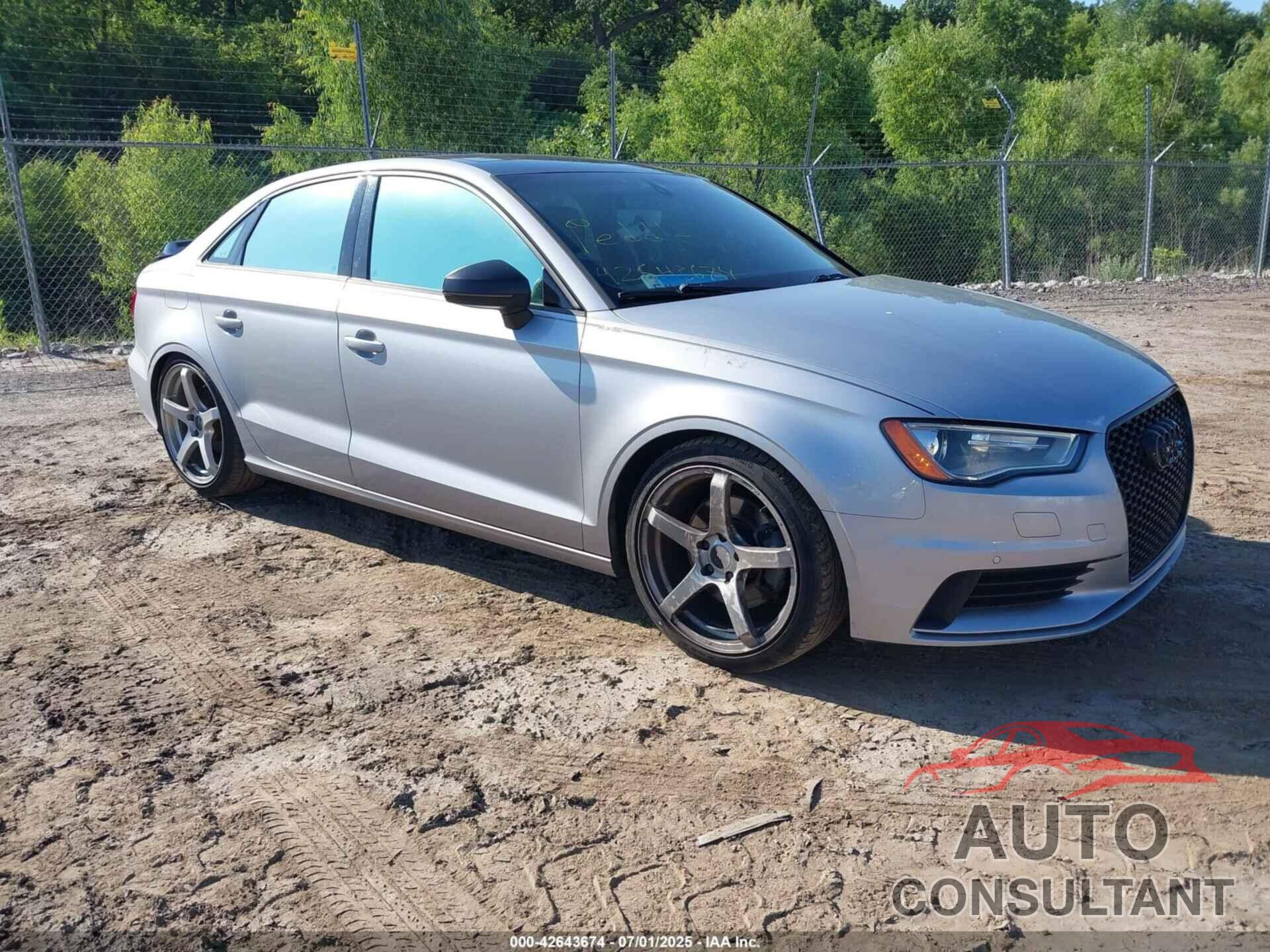 AUDI A3 2016 - WAUB8GFF9G1084715