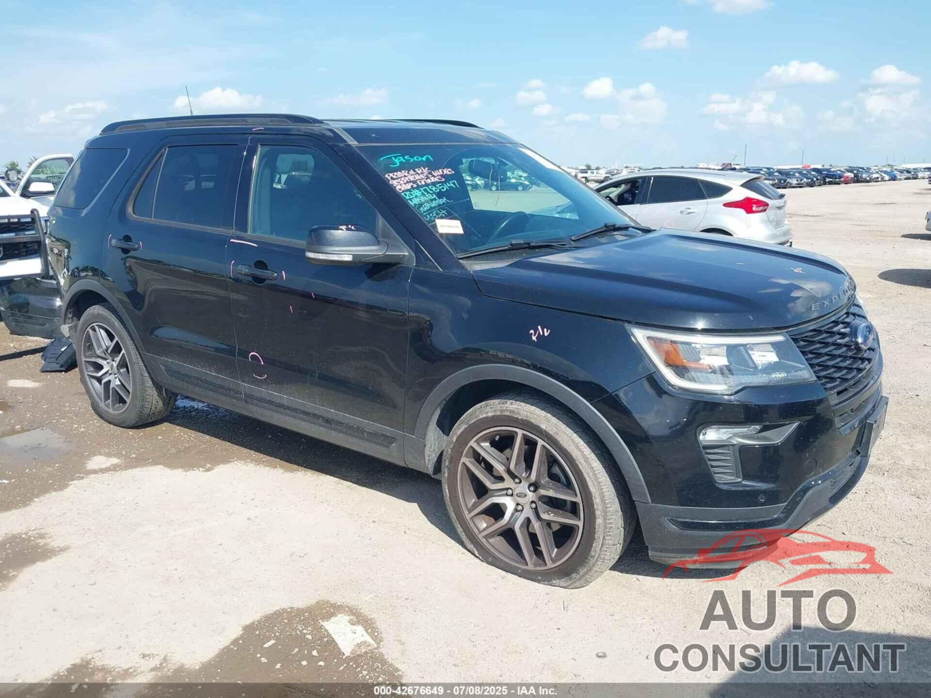 FORD EXPLORER 2018 - 1FM5K8GT7JGB88681