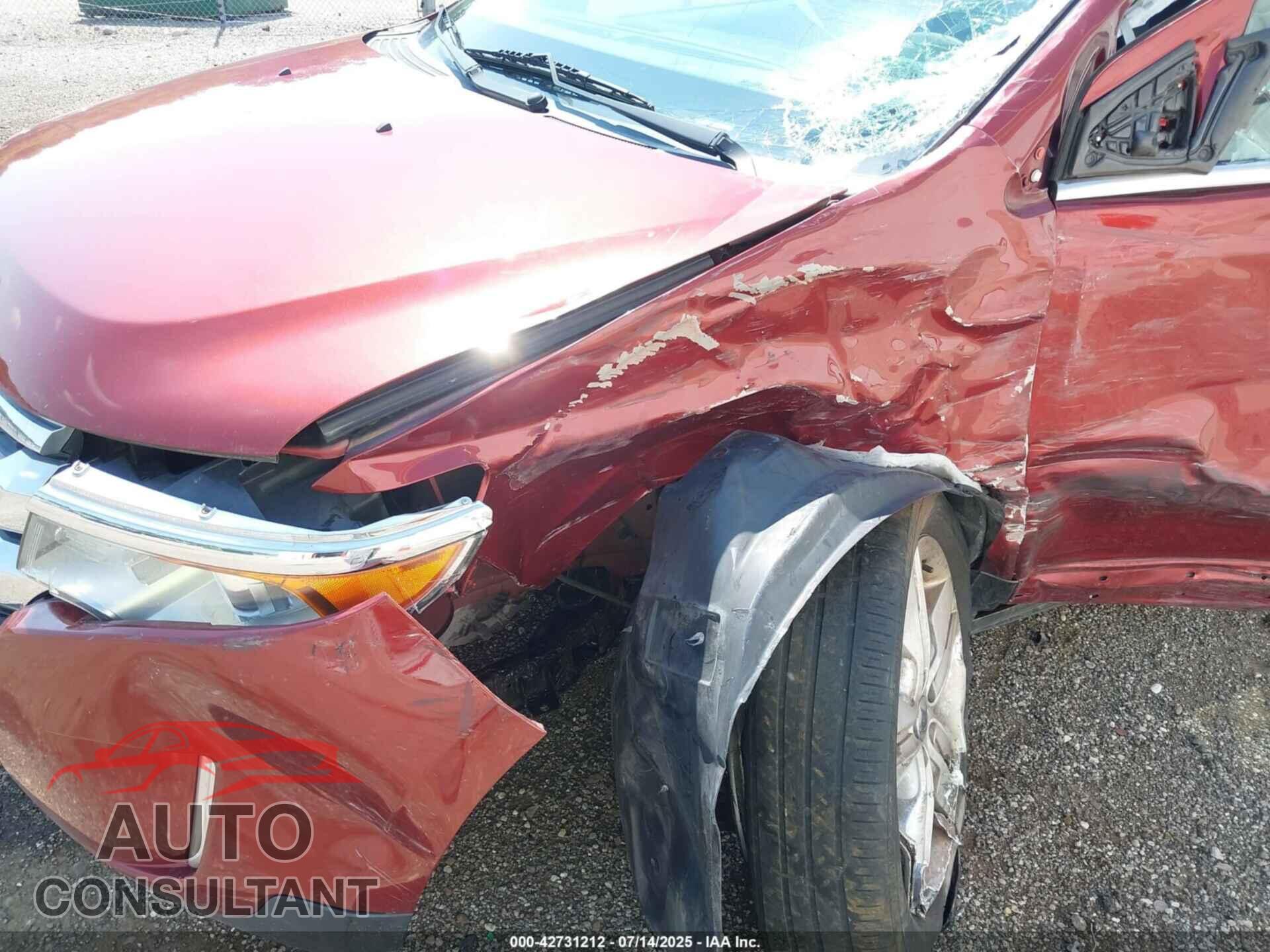 FORD EDGE 2014 - 2FMDK3KC0EBA09786