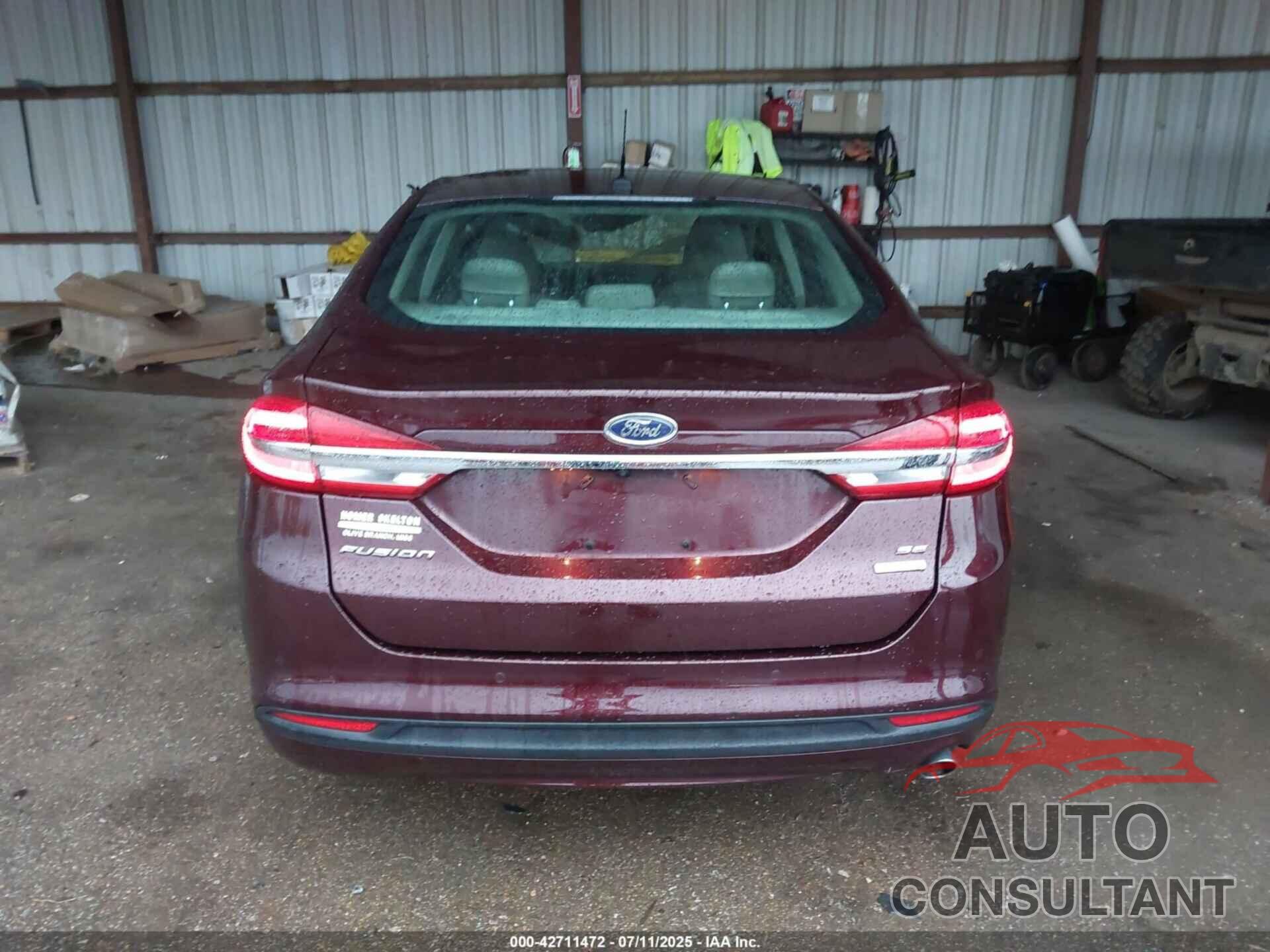 FORD FUSION 2017 - 3FA6P0HD9HR175183