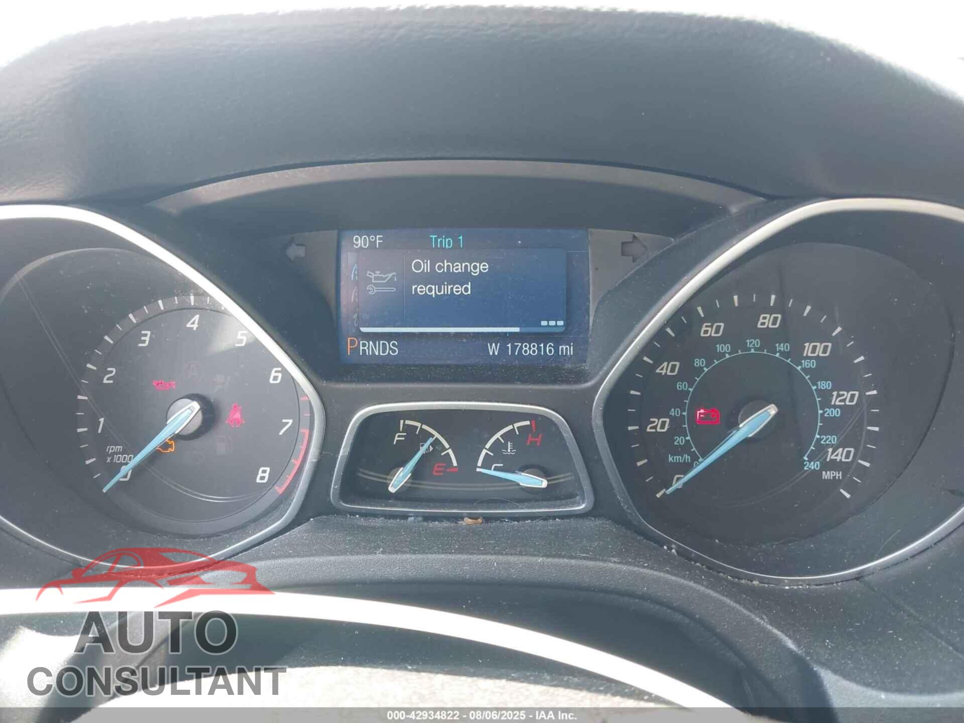FORD FOCUS 2014 - 1FADP3K25EL276523