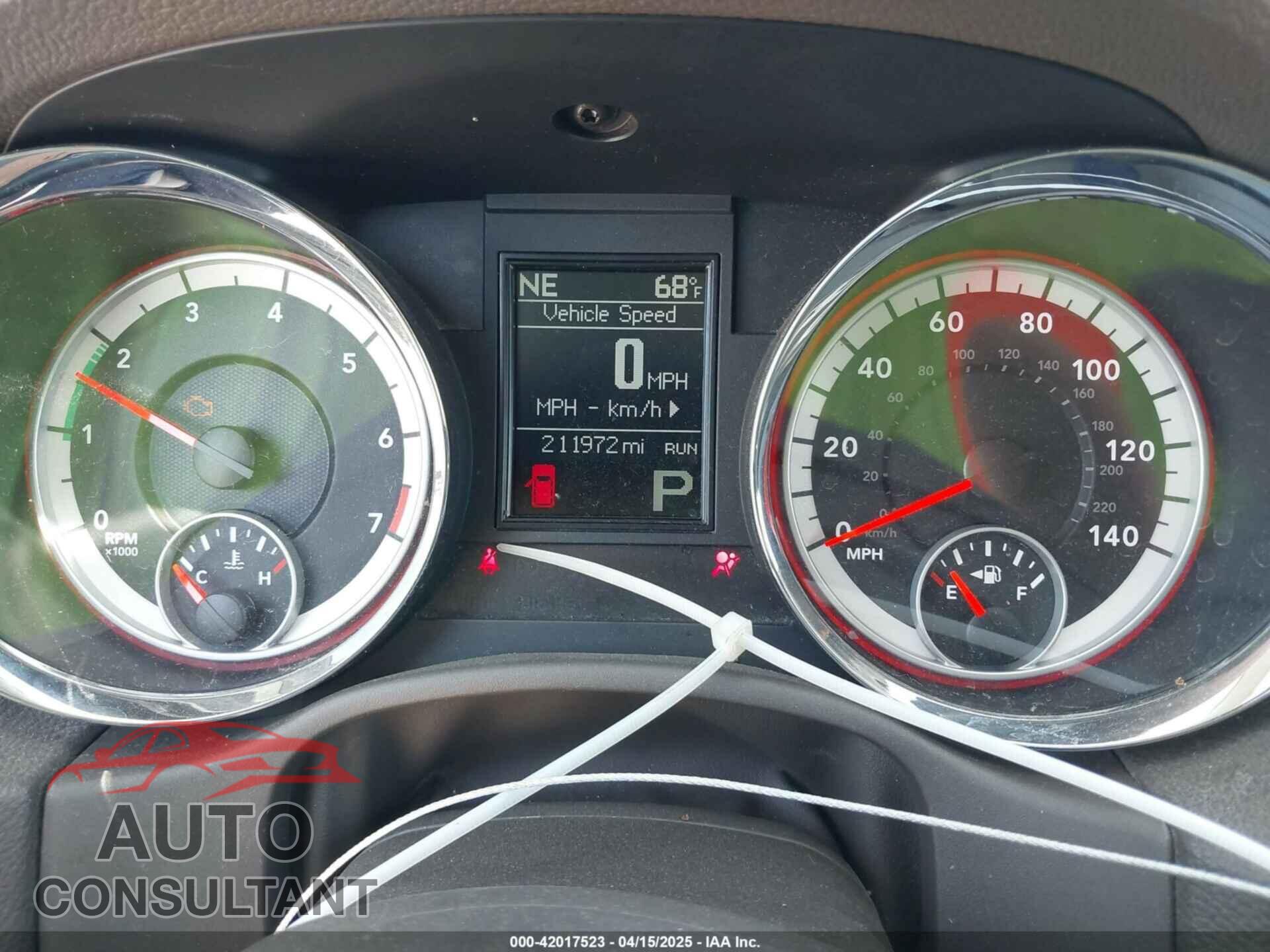 DODGE DURANGO 2012 - 1C4RDHAG6CC151823