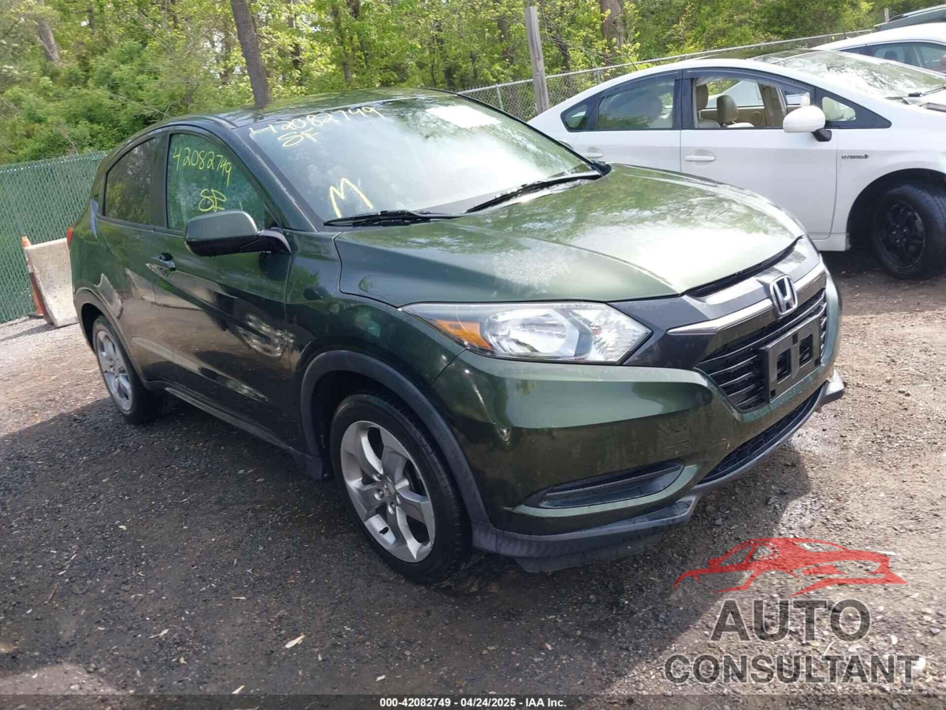 HONDA HR-V 2017 - 3CZRU5H3XHM704541