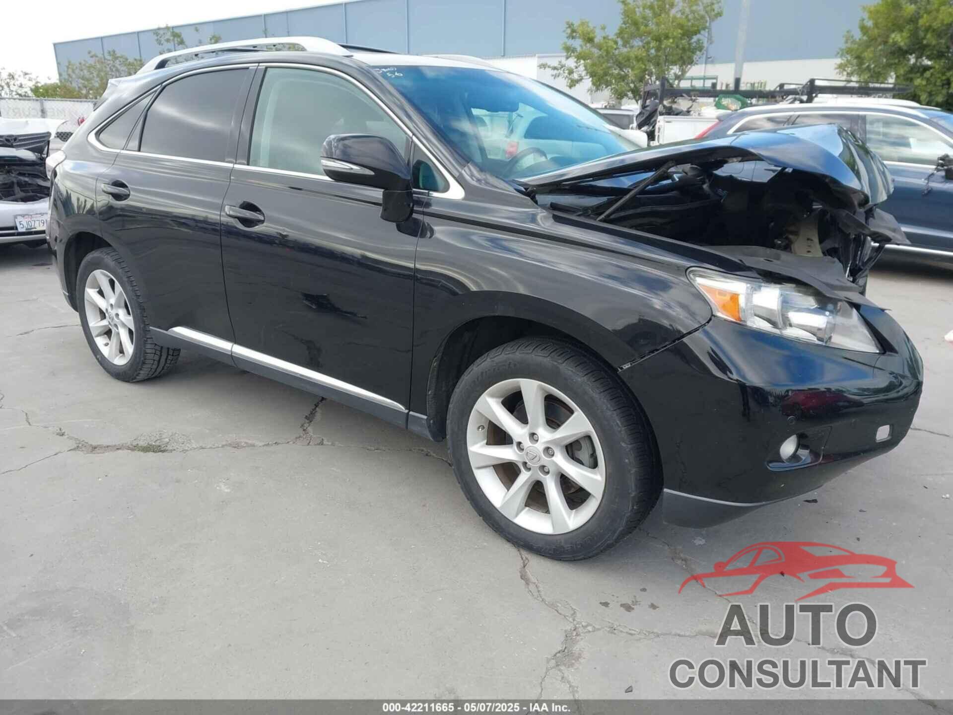 LEXUS RX 350 2010 - 2T2BK1BA0AC073743