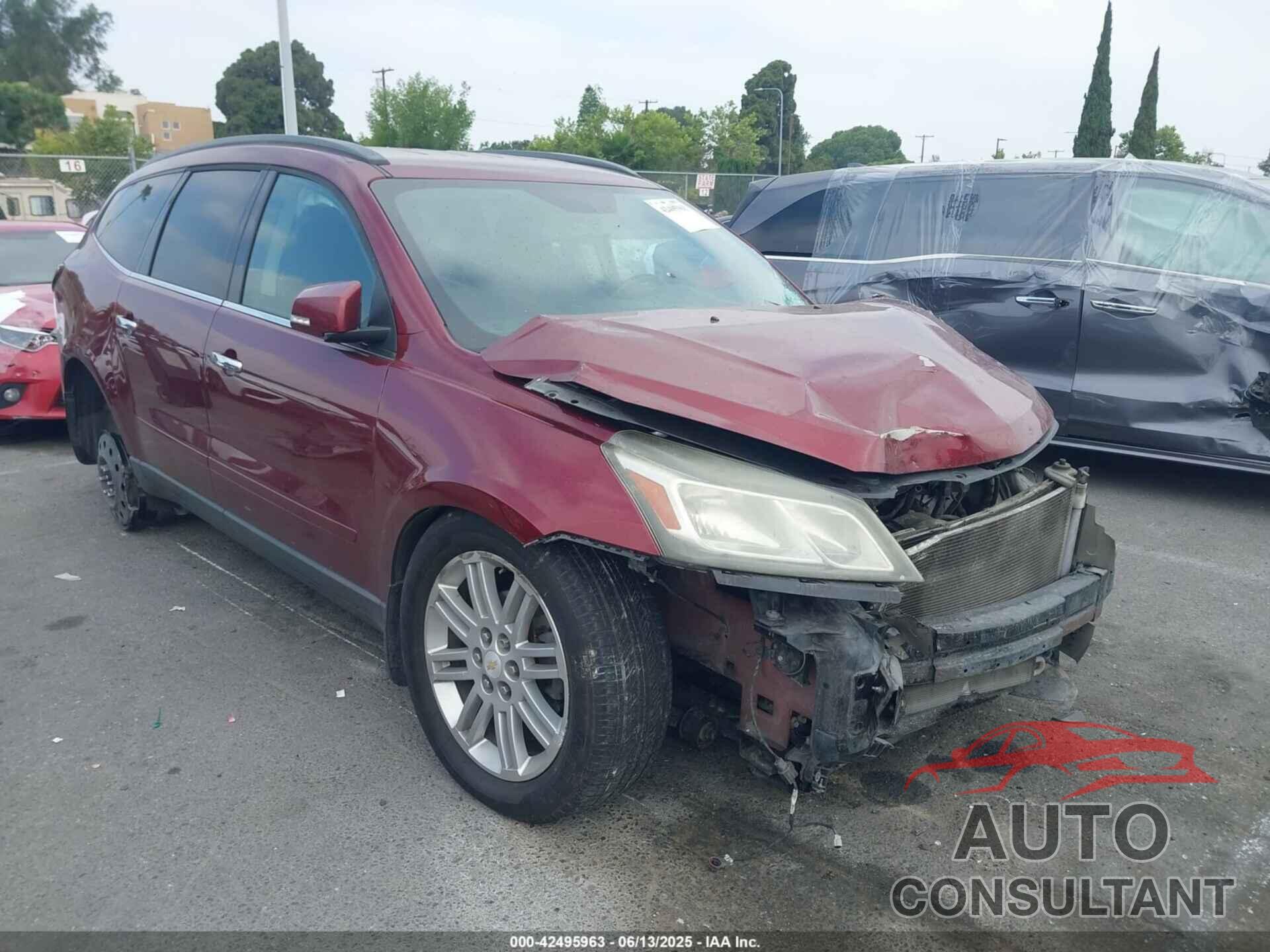 CHEVROLET TRAVERSE 2015 - 1GNKRGKD1FJ130046