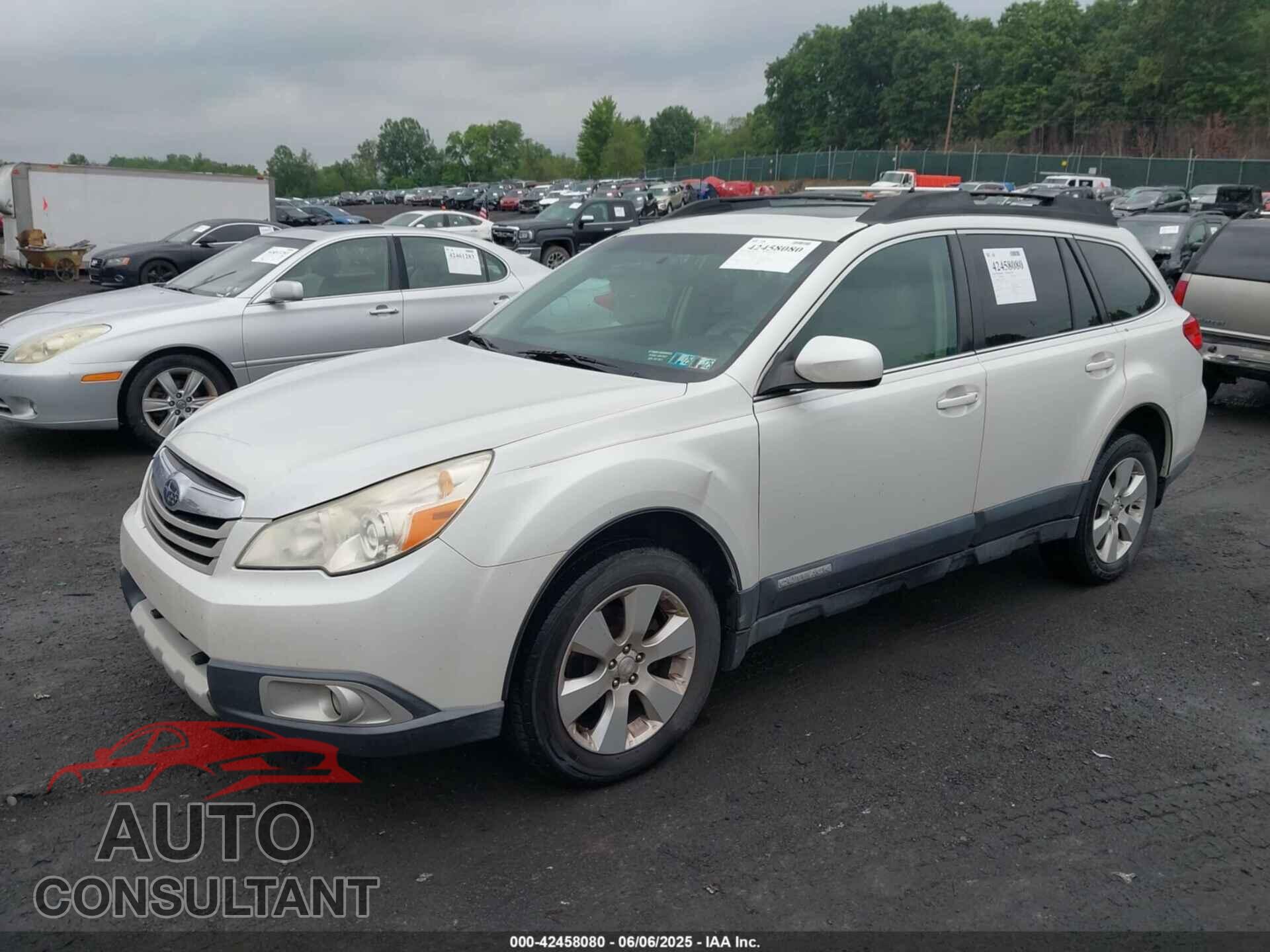 SUBARU OUTBACK 2010 - 4S4BRBLCXA3373199