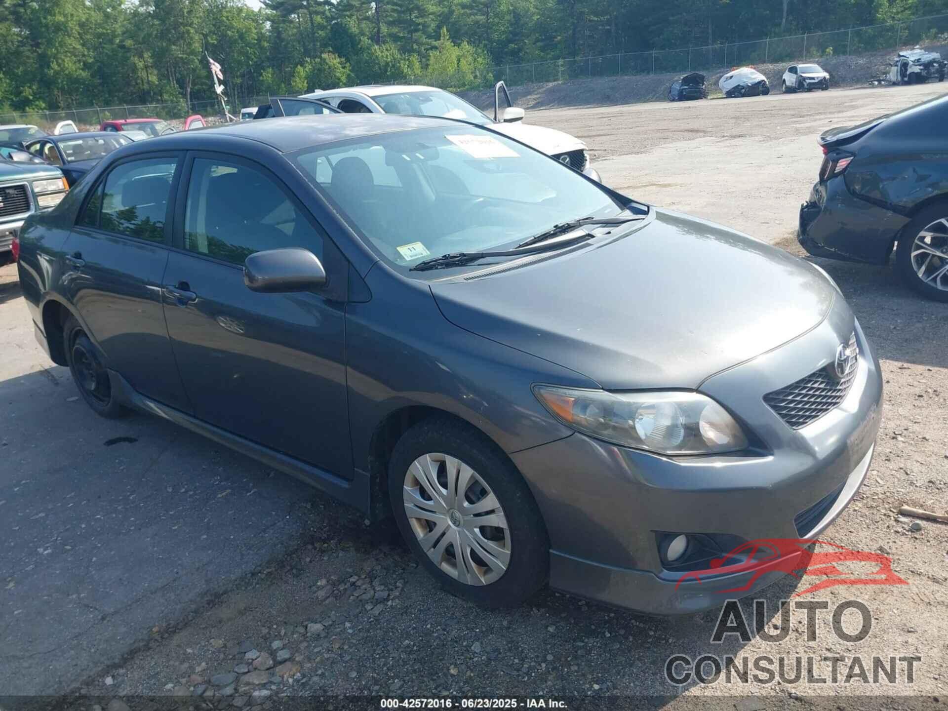 TOYOTA COROLLA 2009 - 1NXBU40E79Z151337