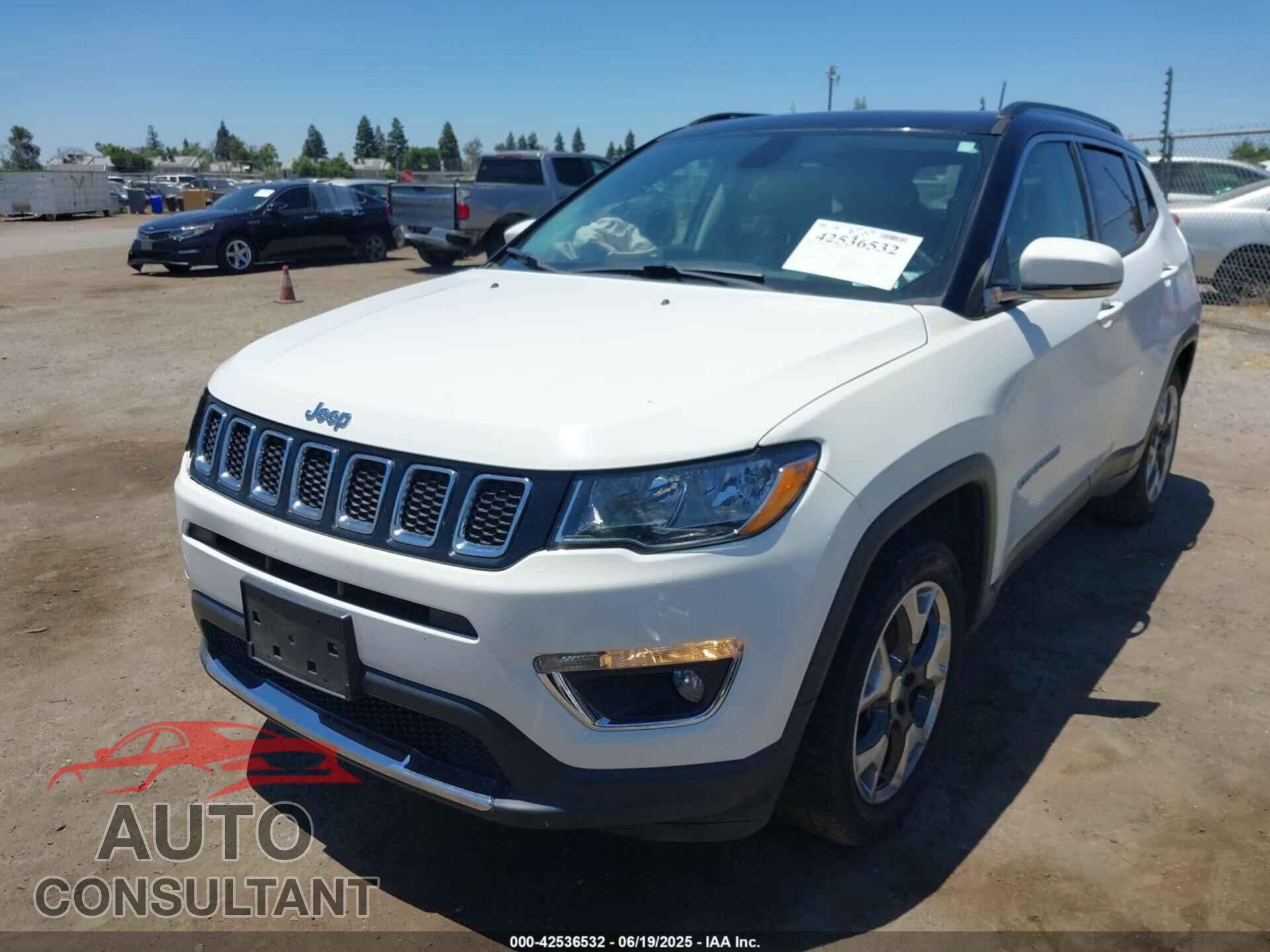 JEEP COMPASS 2018 - 3C4NJCCB7JT410882