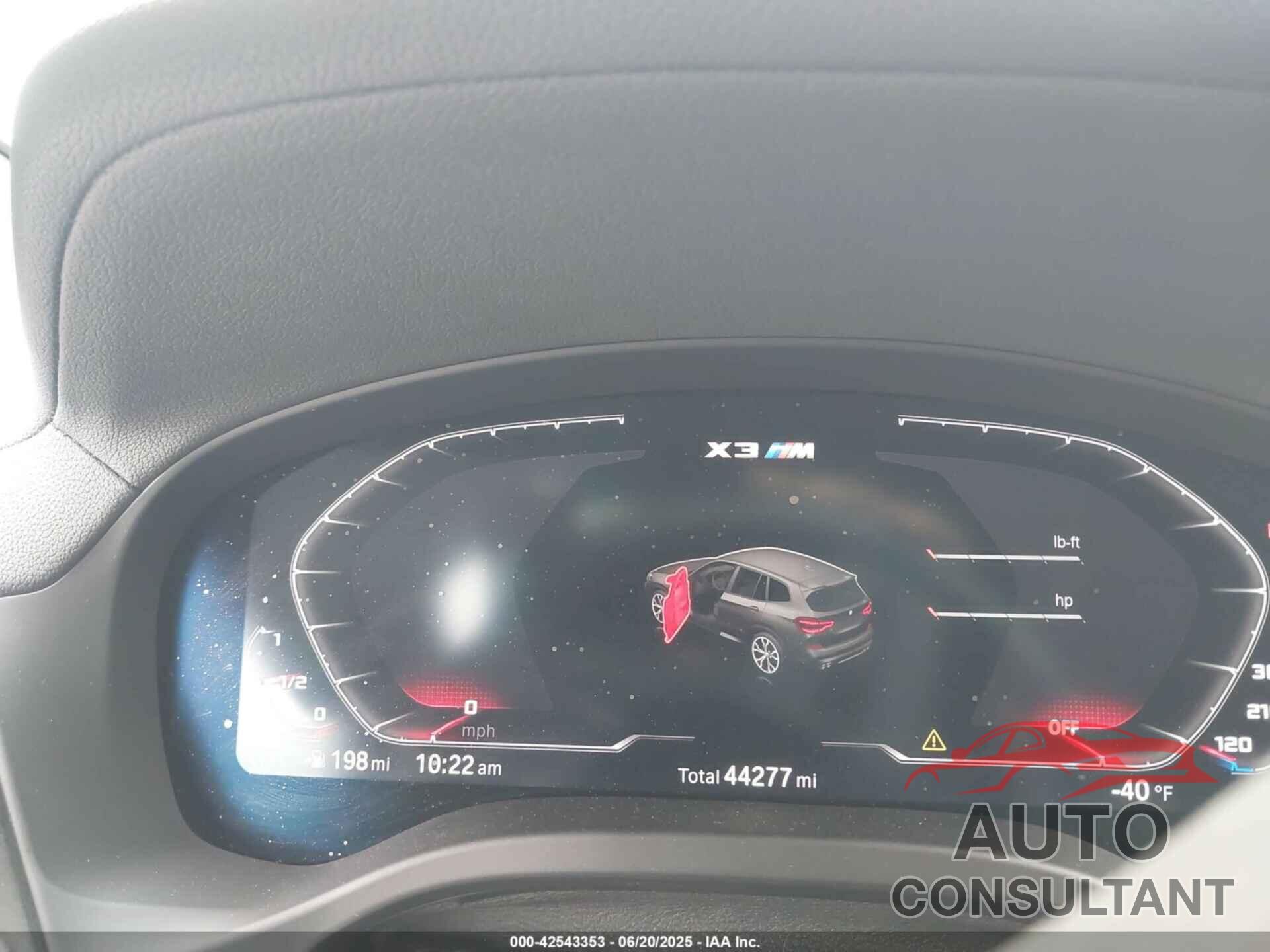 BMW X3 M 2021 - 5YMTS0C0XM9H37480