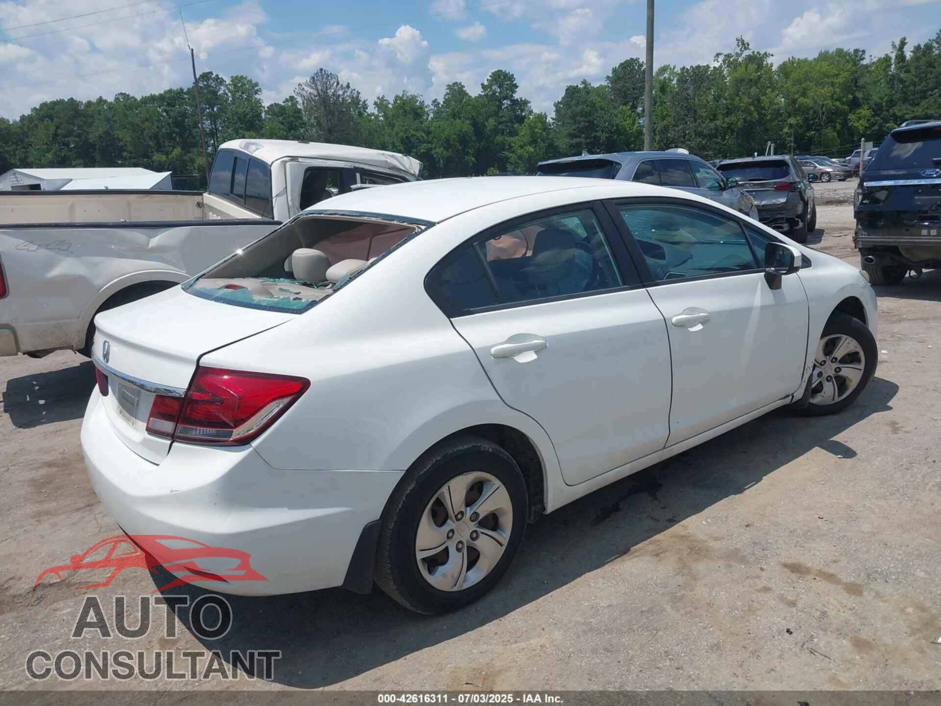 HONDA CIVIC 2015 - 19XFB2F52FE292530