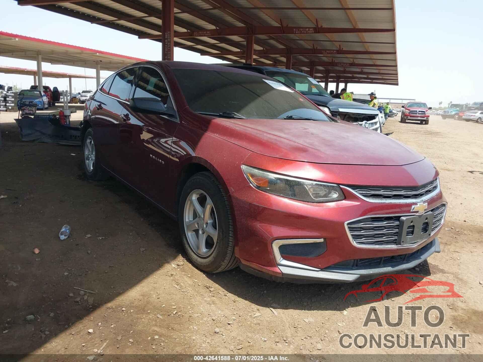 CHEVROLET MALIBU 2016 - 1G1ZB5ST7GF205899
