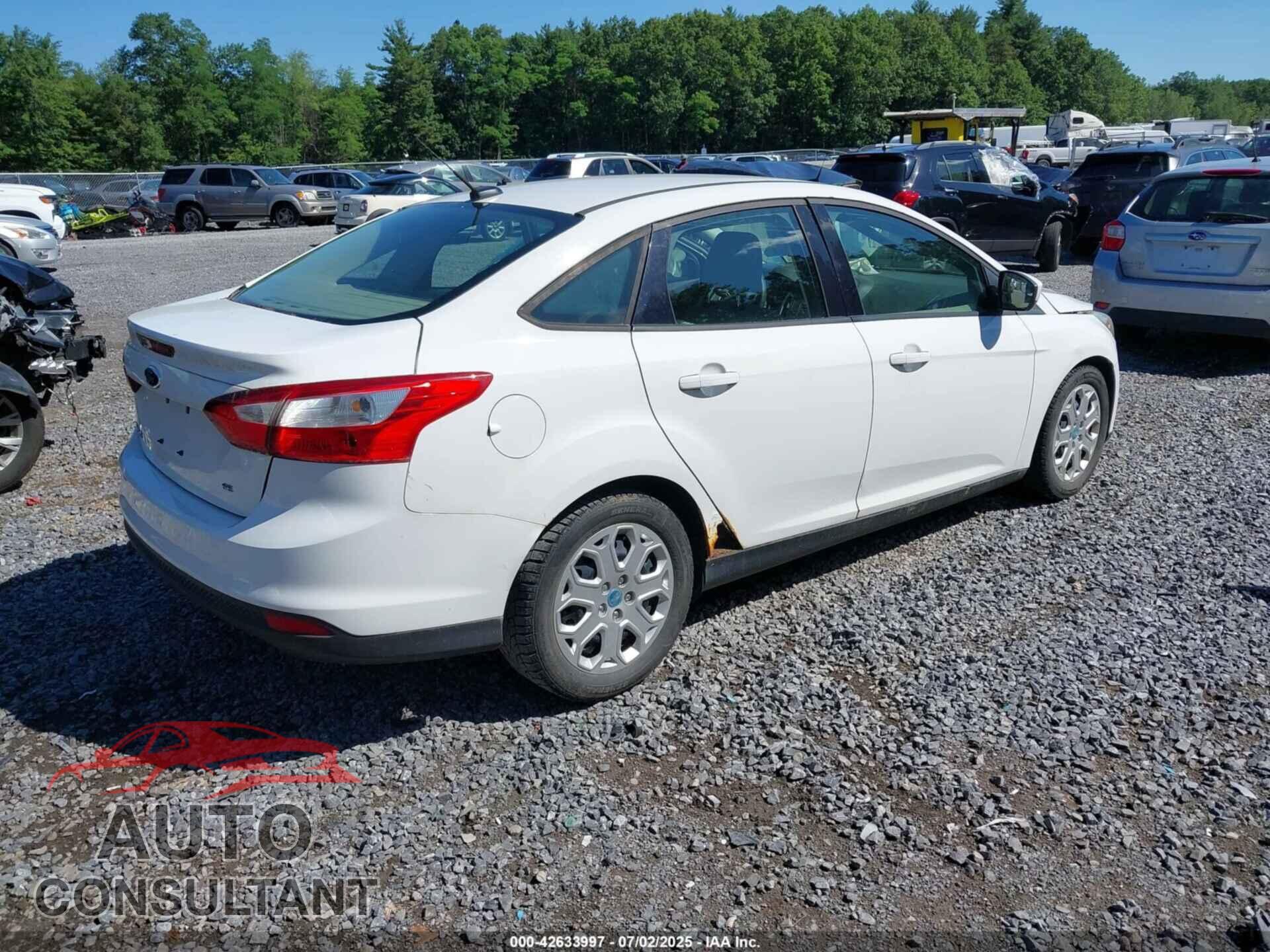 FORD FOCUS 2012 - 1FAHP3F27CL218986