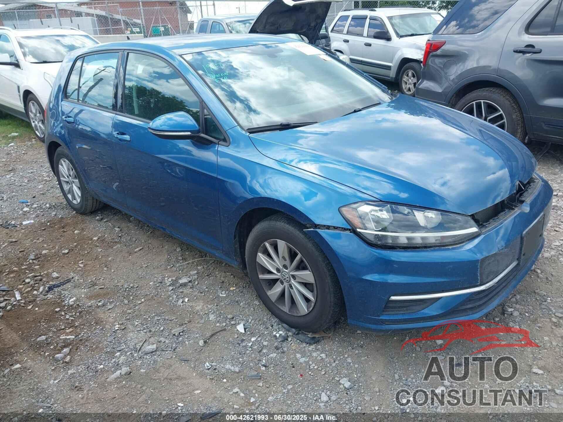 VOLKSWAGEN GOLF 2019 - 3VWG57AU6KM018221