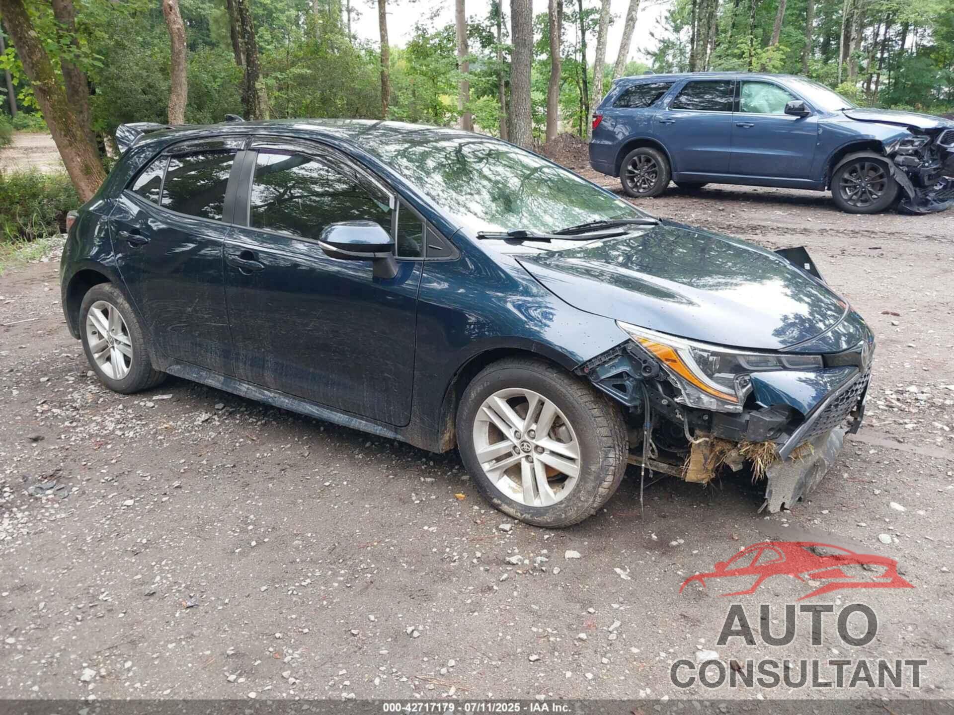 TOYOTA COROLLA 2019 - JTNK4RBE4K3028438