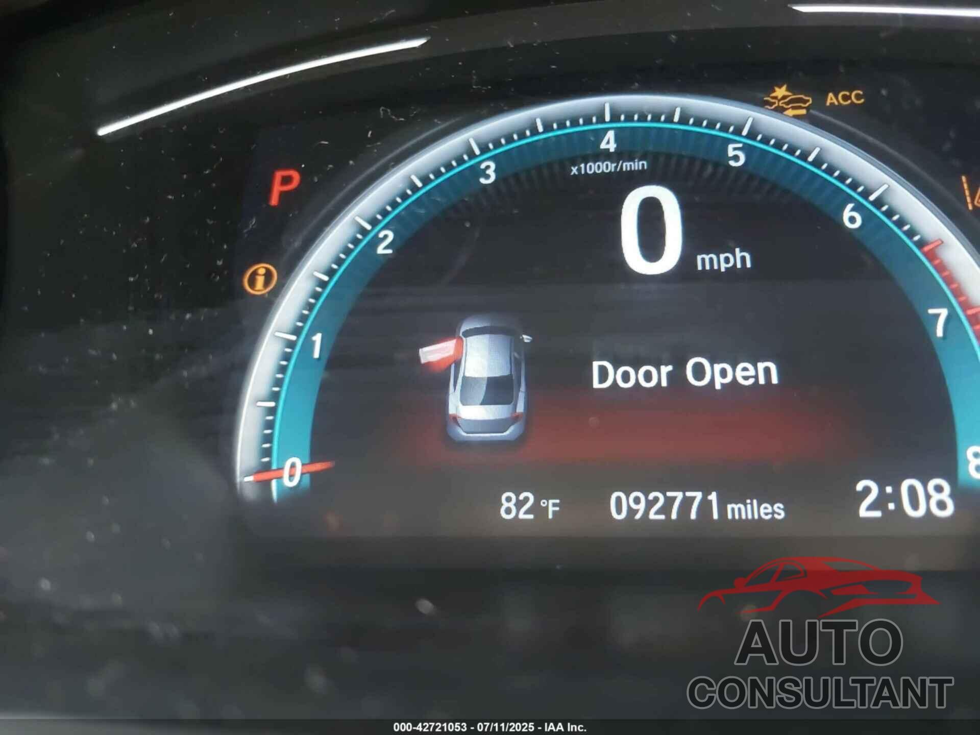 HONDA CIVIC 2020 - 2HGFC1F36LH681114