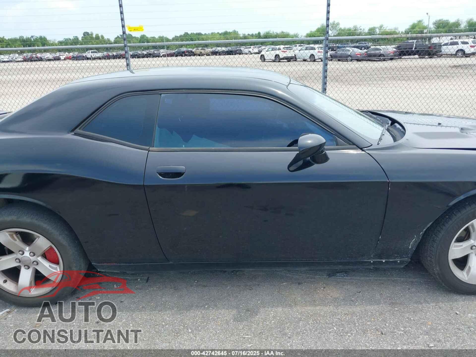 DODGE CHALLENGER 2012 - 2C3CDYAGXCH208869