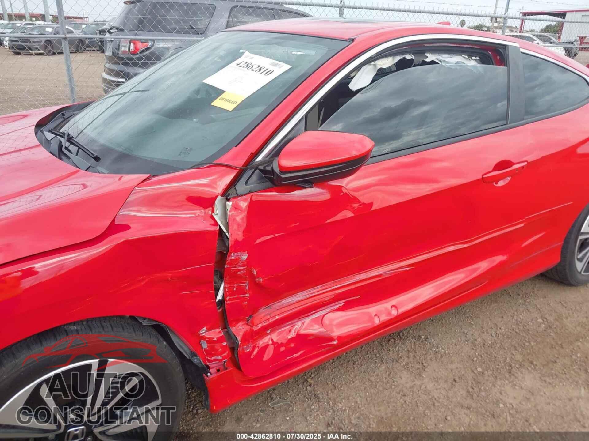 HONDA CIVIC 2017 - 2HGFC3B37HH361017