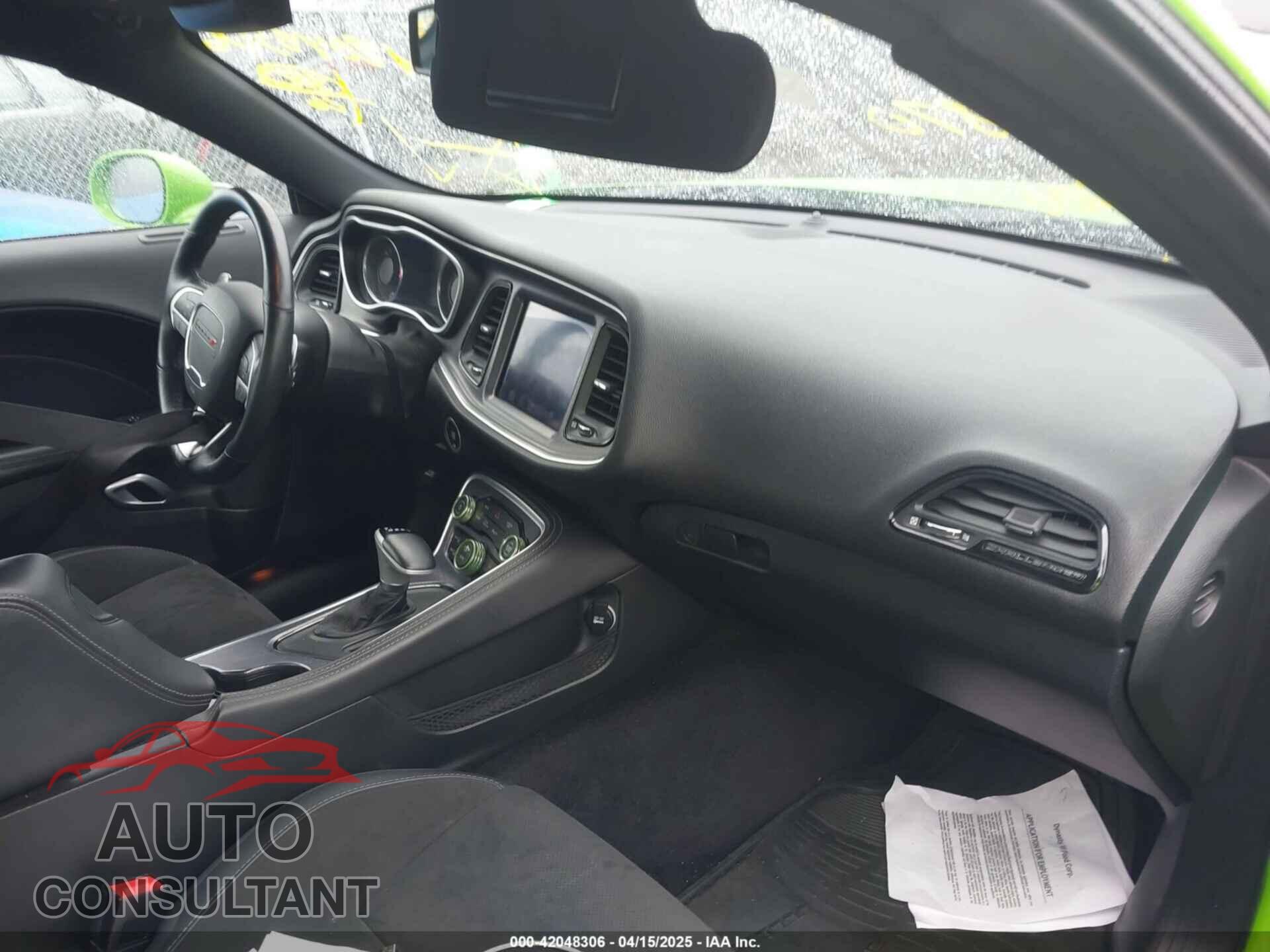 DODGE CHALLENGER 2017 - 2C3CDZFJXHH601062