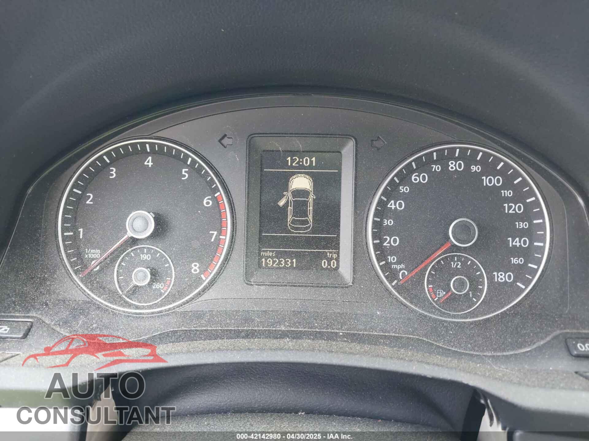 VOLKSWAGEN EOS 2010 - WVWBA7AH2AV019317