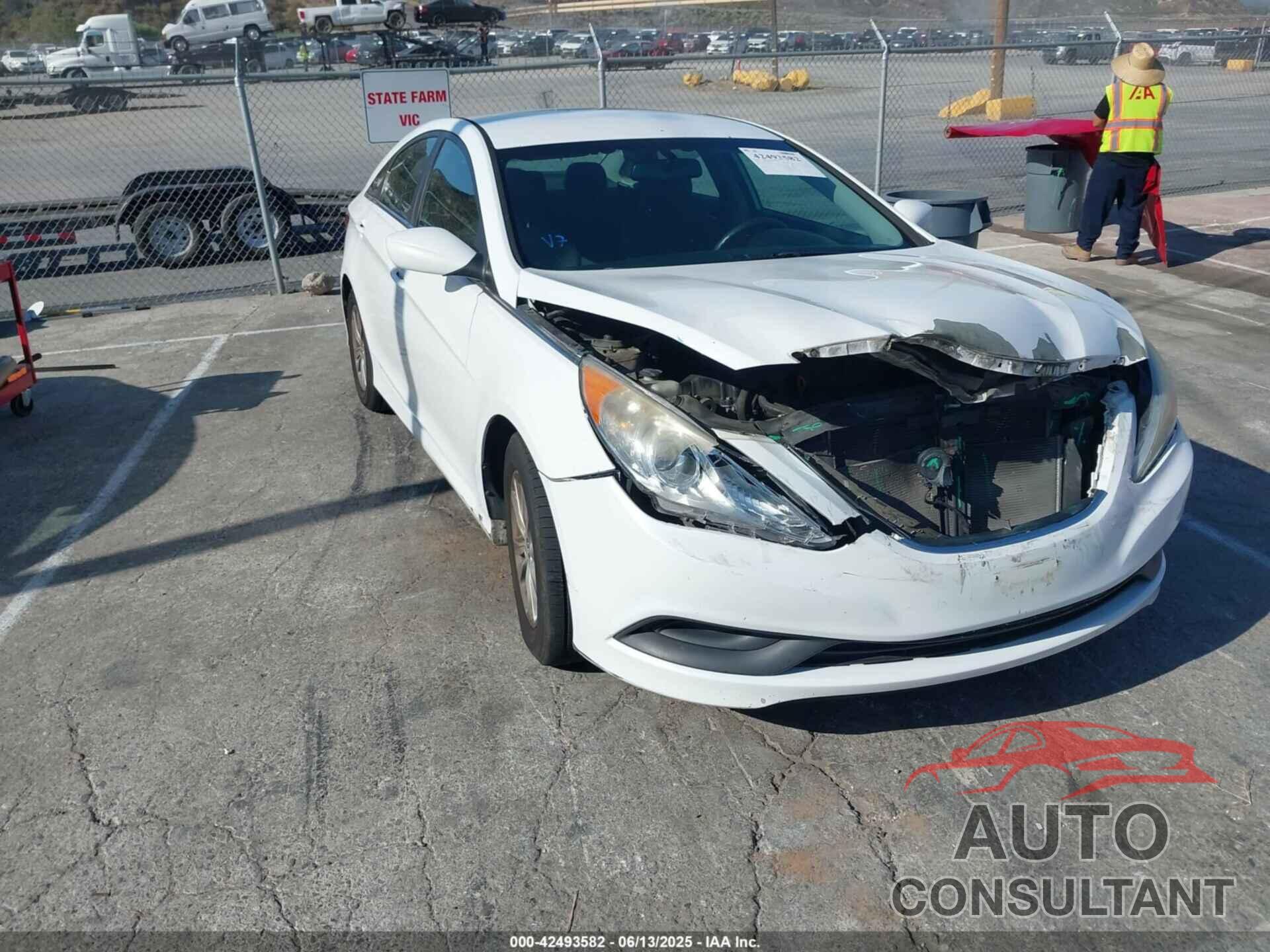 HYUNDAI SONATA 2014 - 5NPEB4AC1EH851573
