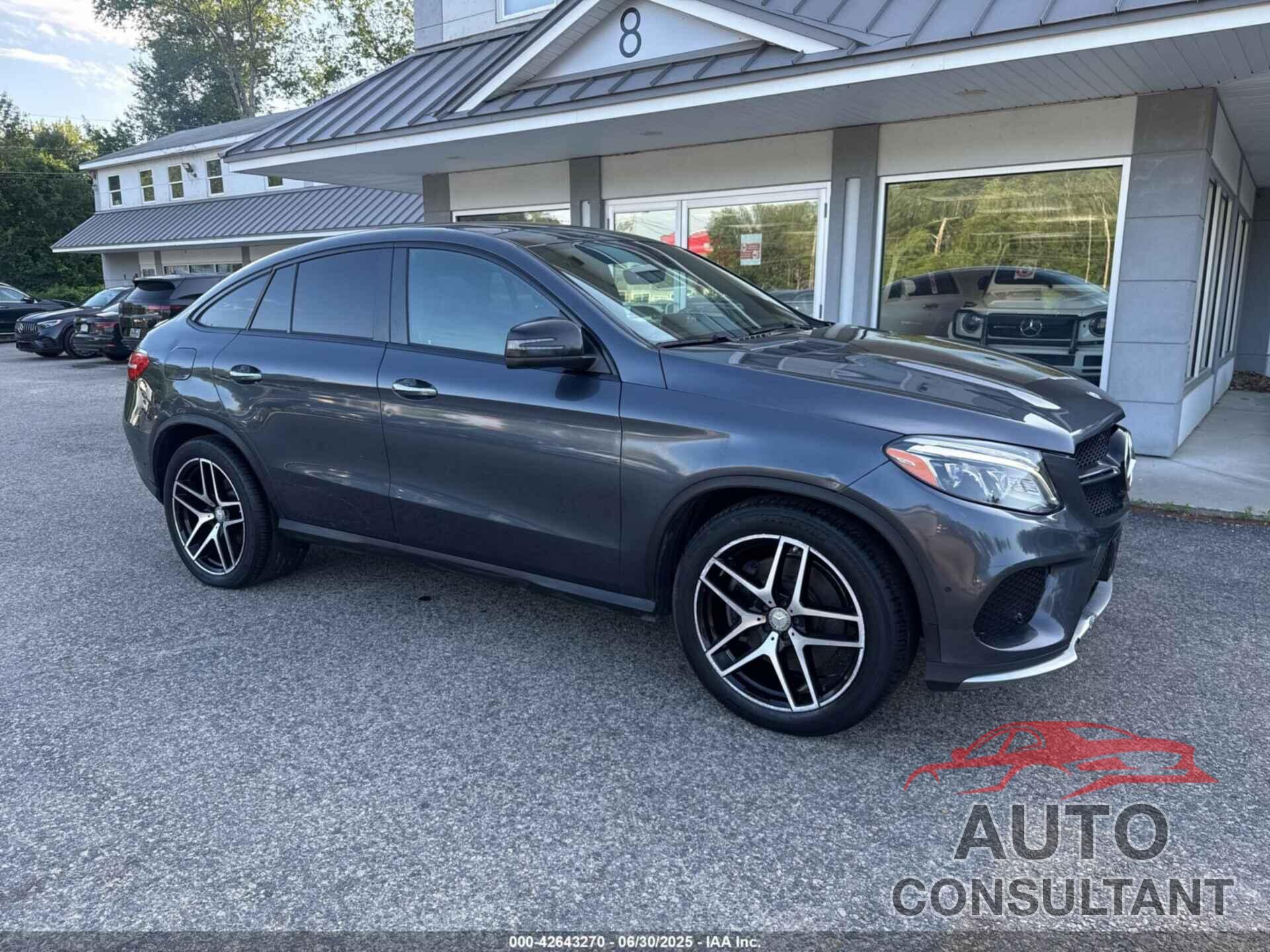 MERCEDES-BENZ GLE COUPE 2016 - 4JGED6EB3GA025787
