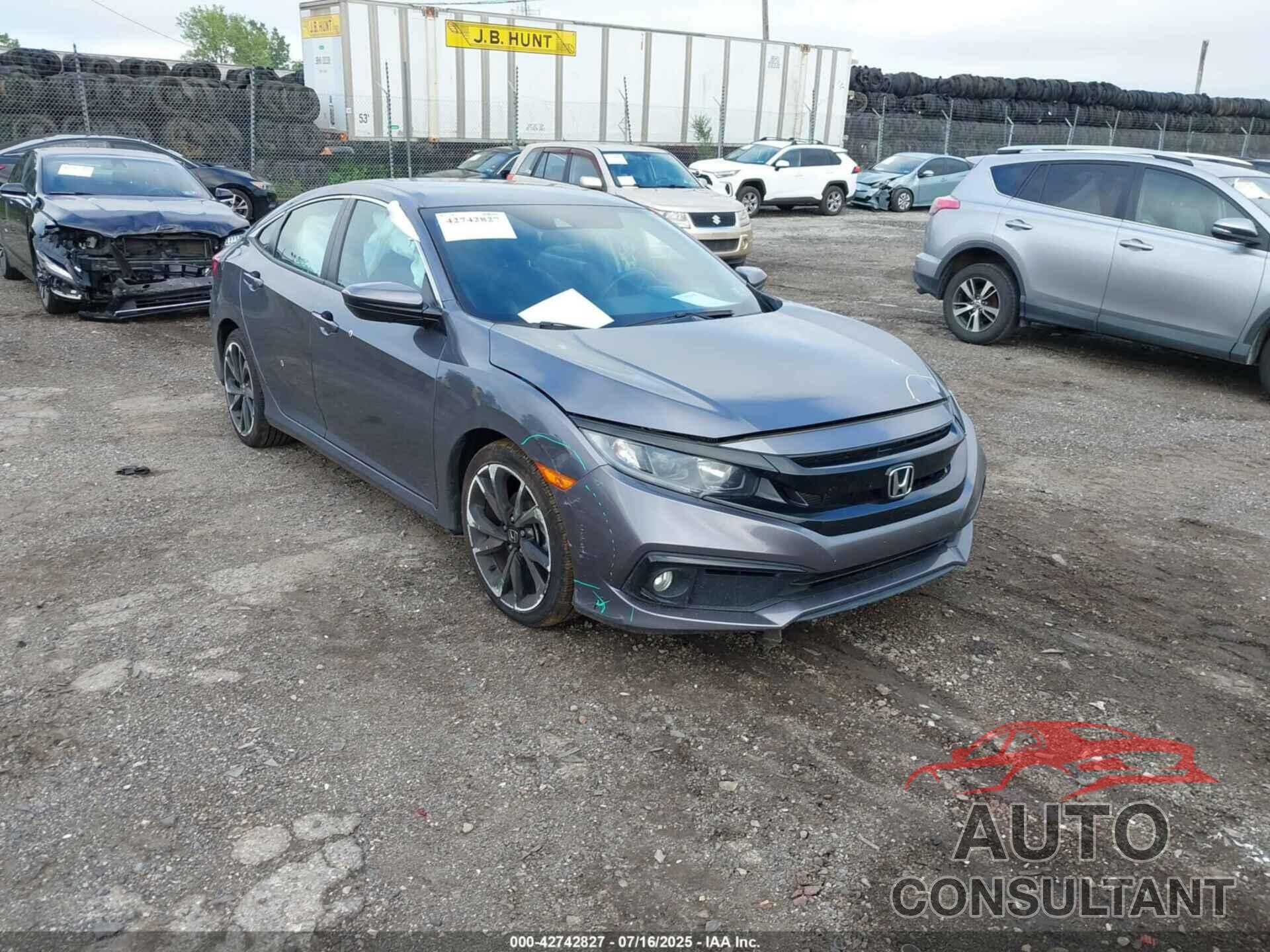 HONDA CIVIC 2021 - 2HGFC2F81MH523332