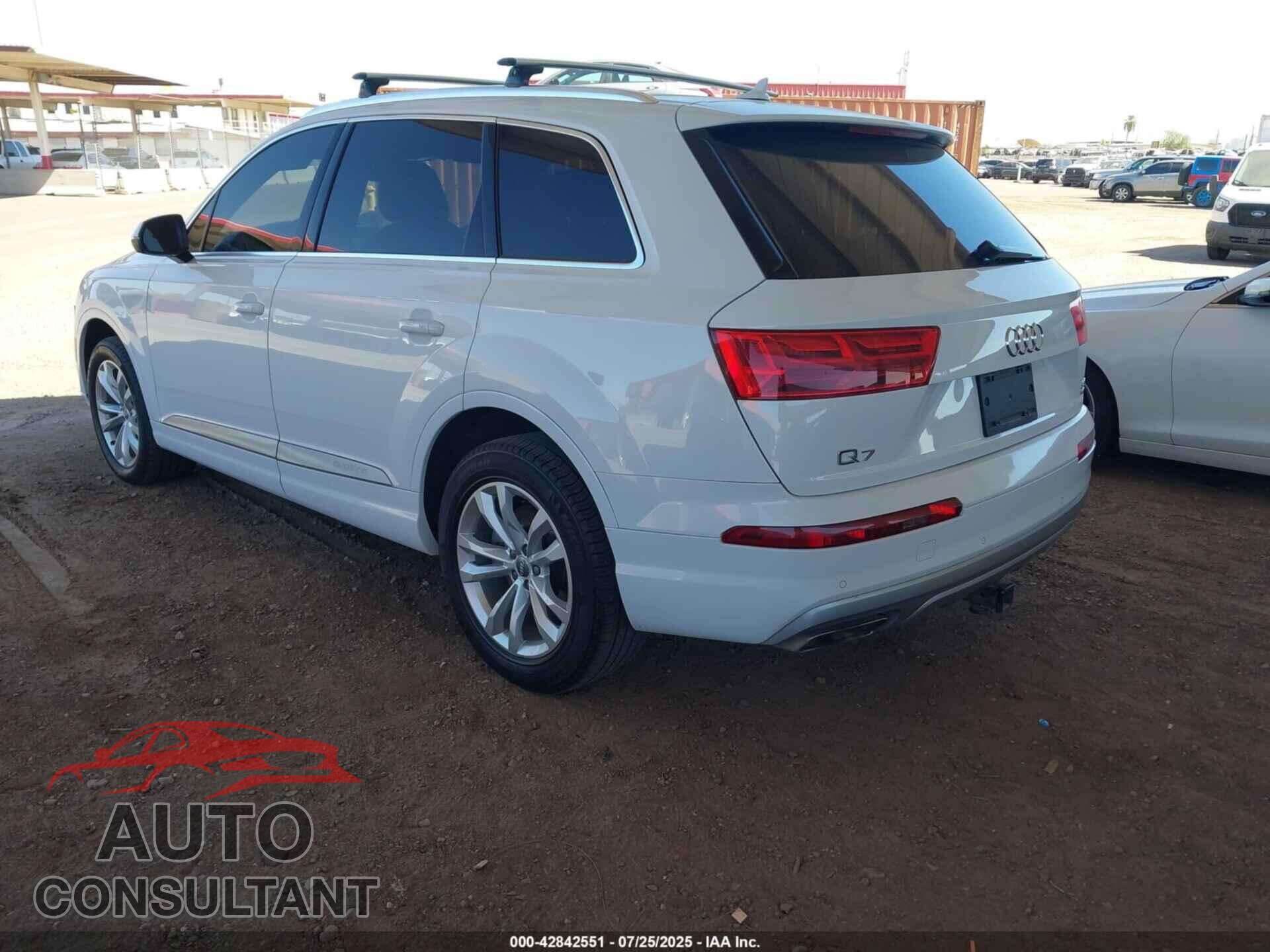 AUDI Q7 2017 - WA1AAAF76HD030713