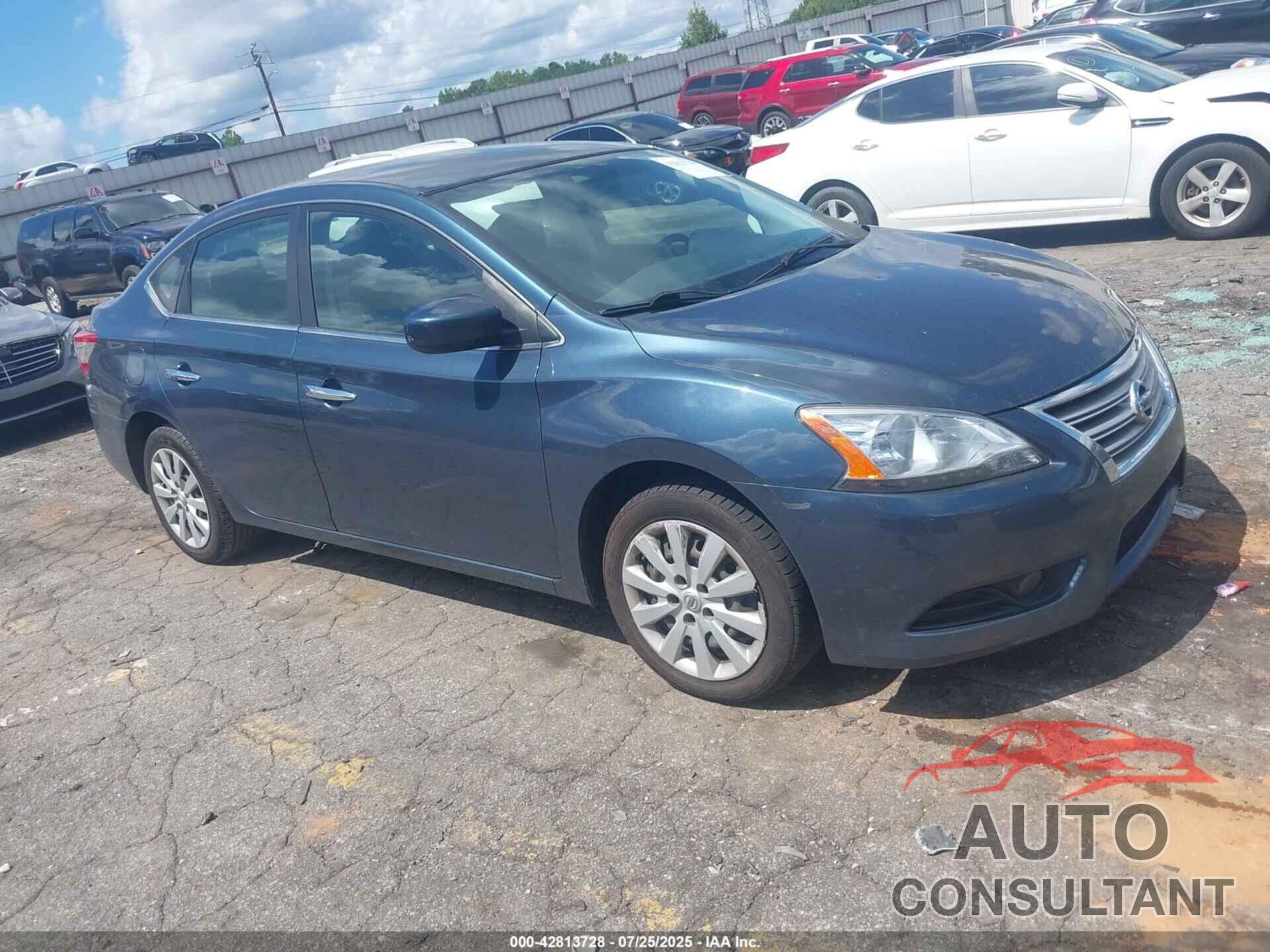 NISSAN SENTRA 2015 - 3N1AB7APXFY353379