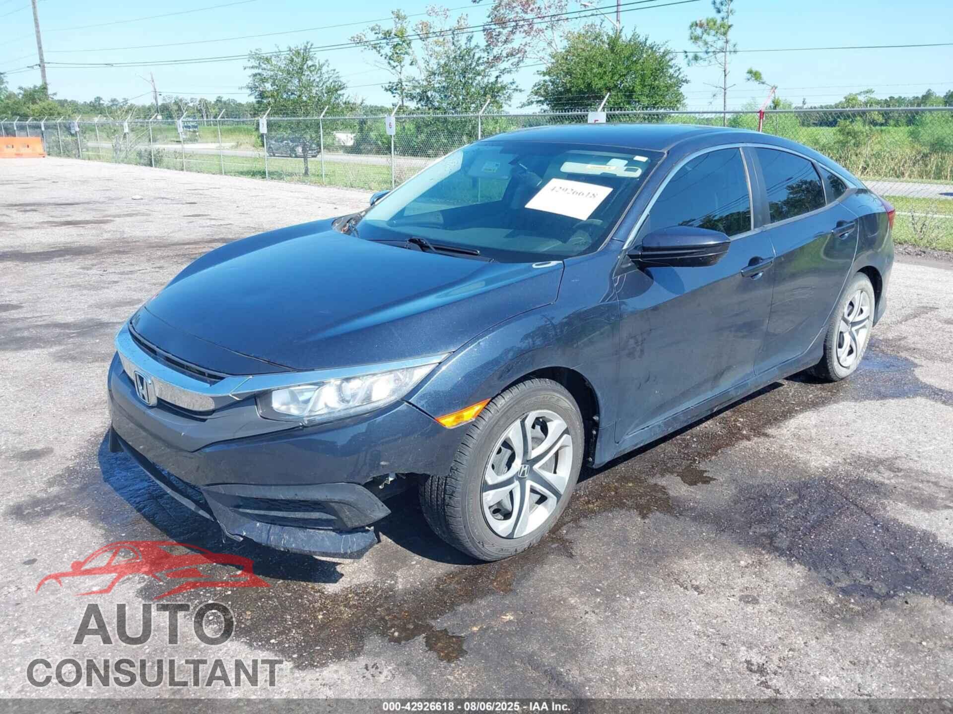 HONDA CIVIC 2017 - 19XFC2F54HE011652