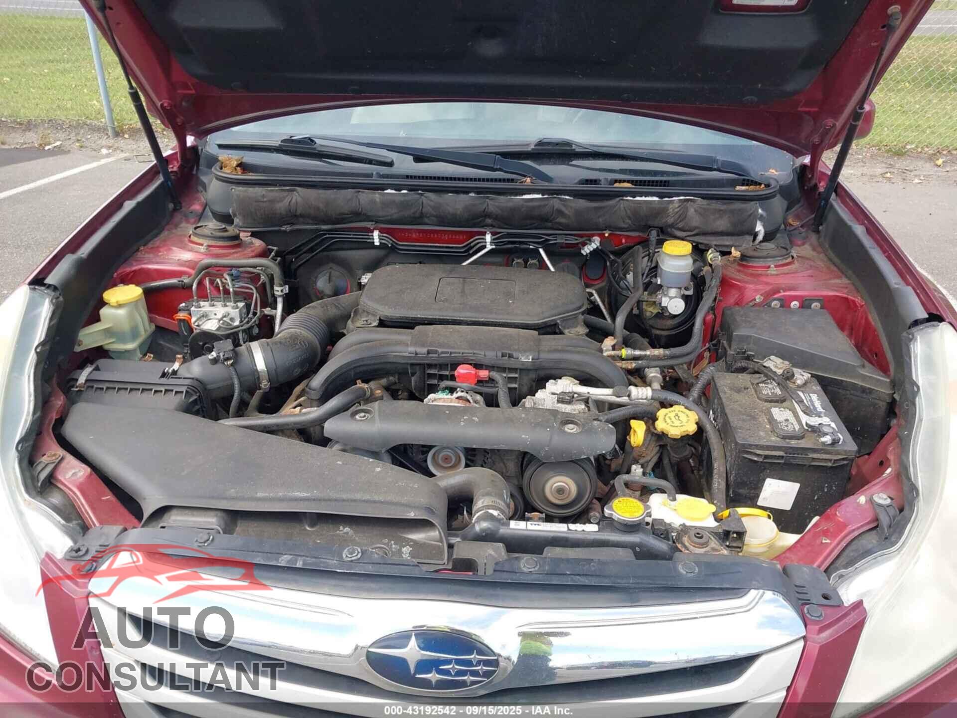 SUBARU OUTBACK 2011 - 4S4BRBKC8B3368666