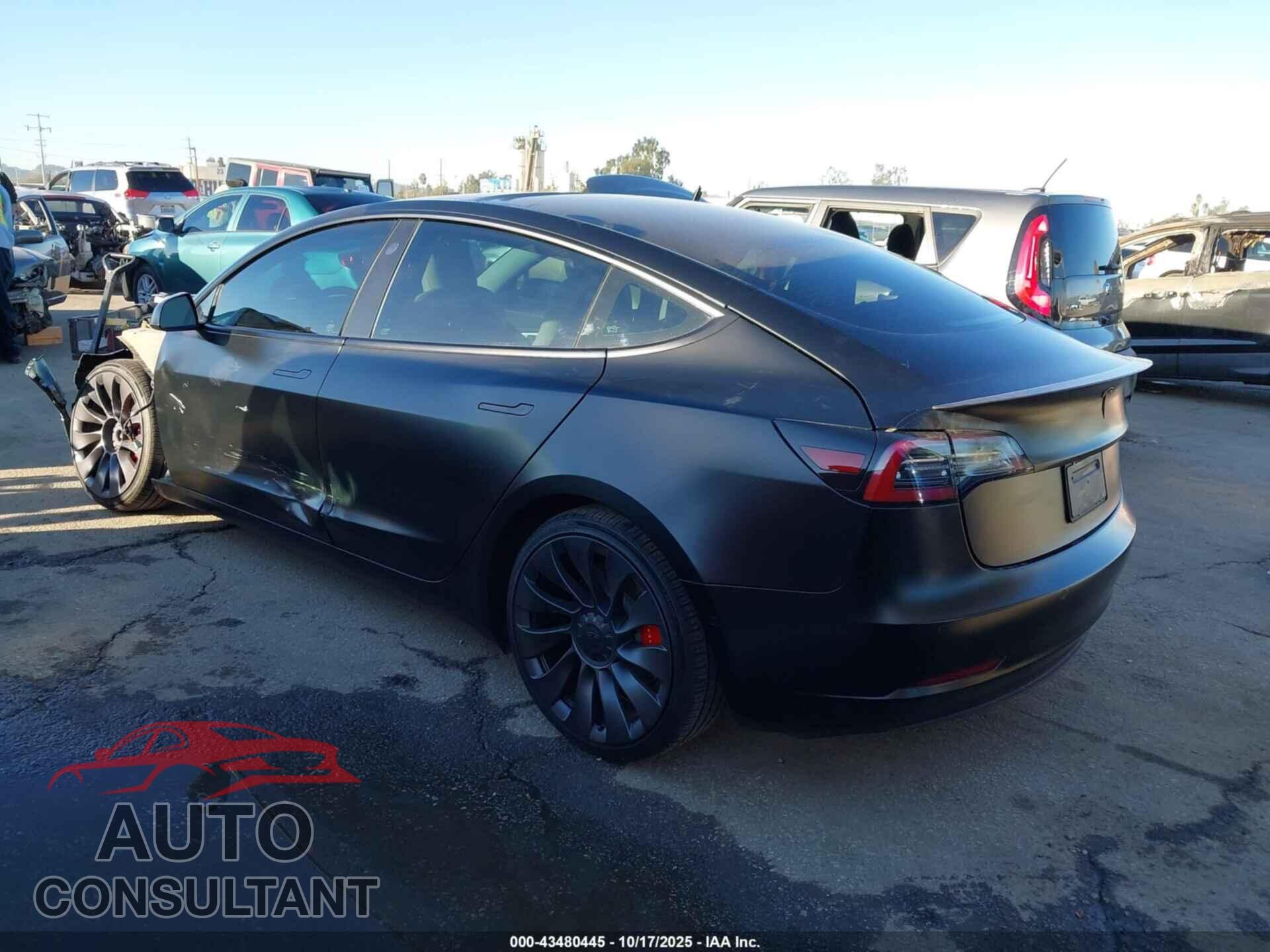 TESLA MODEL 3 2021 - 5YJ3E1EC7MF856345