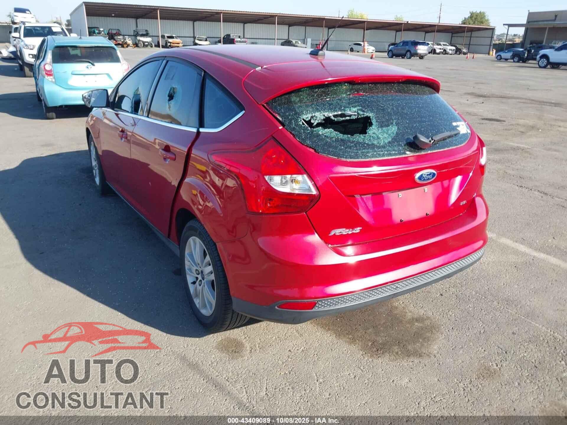 FORD FOCUS 2012 - 1FAHP3M2XCL357609