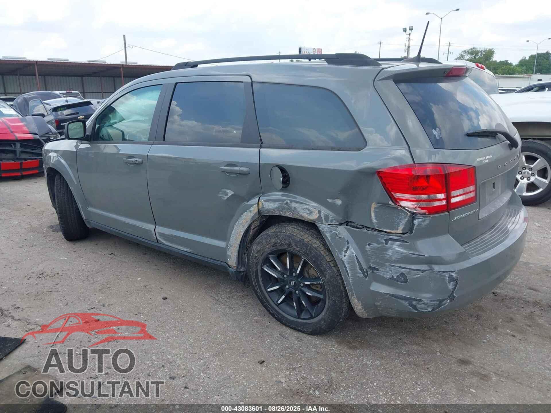 DODGE JOURNEY 2020 - 3C4PDCAB7LT274615