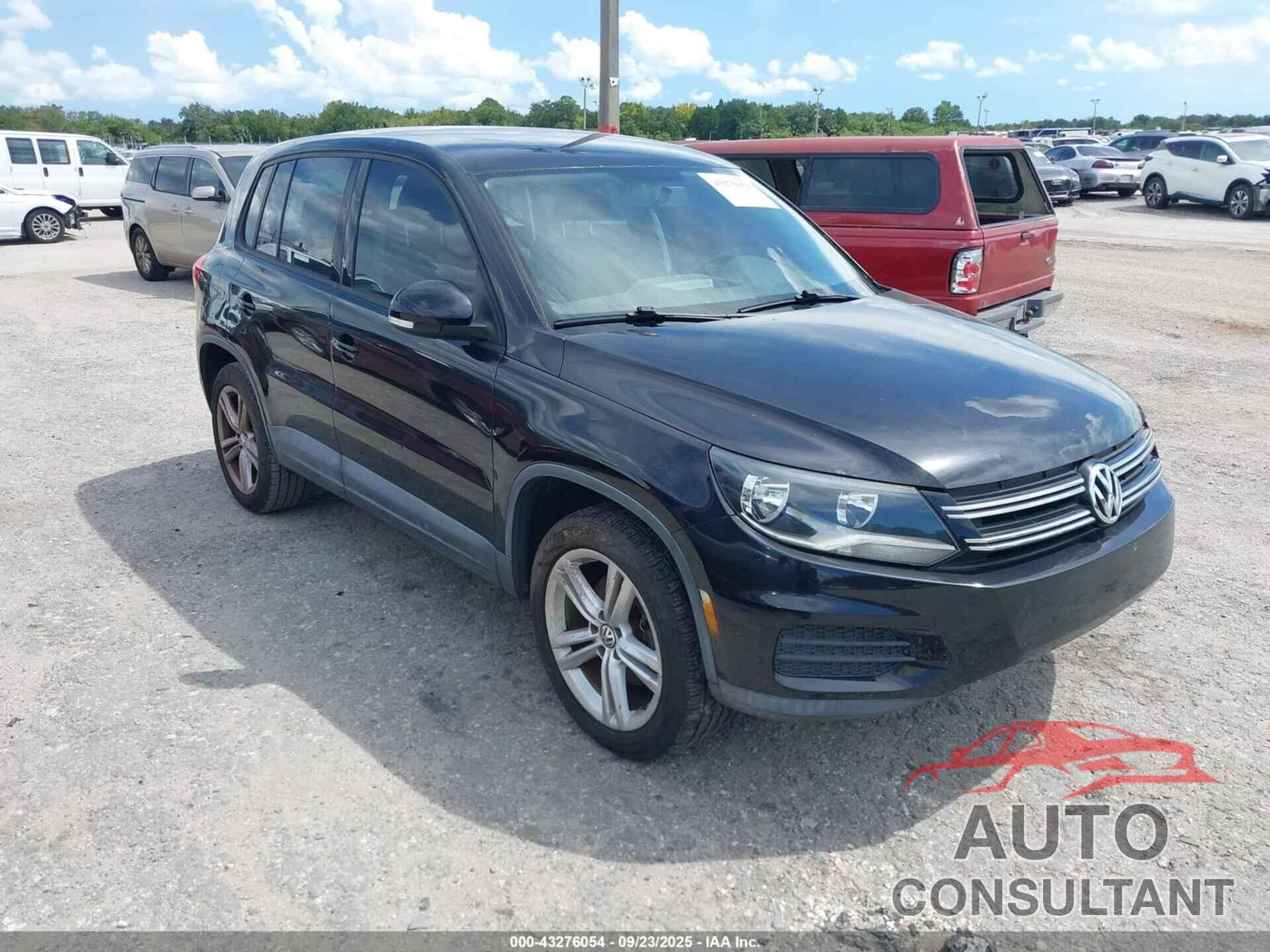 VOLKSWAGEN TIGUAN 2013 - WVGCV3AX6DW595821