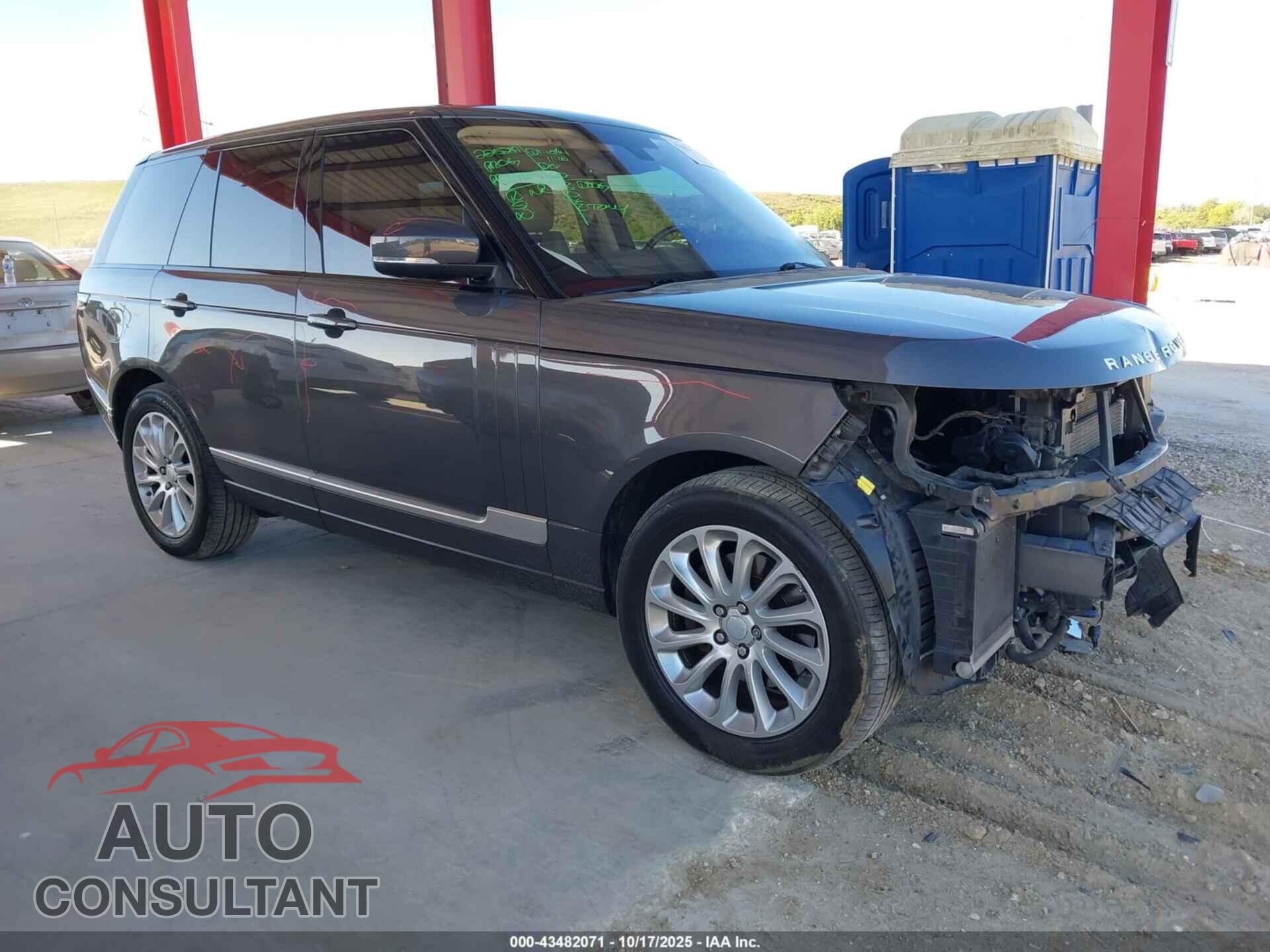 LAND ROVER RANGE ROVER 2016 - SALGS2KF1GA301525
