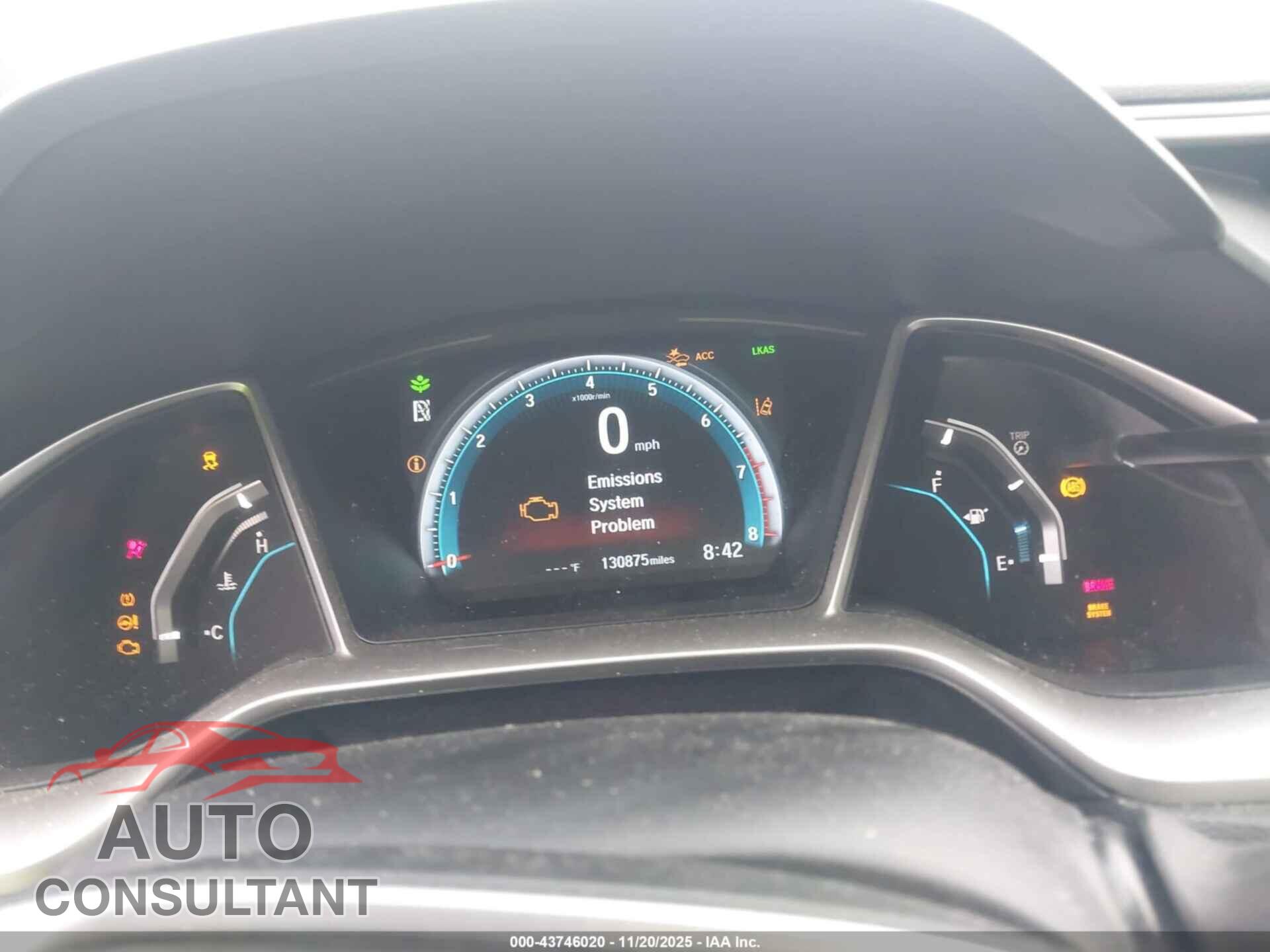 HONDA CIVIC 2017 - 19XFC2F87HE061942