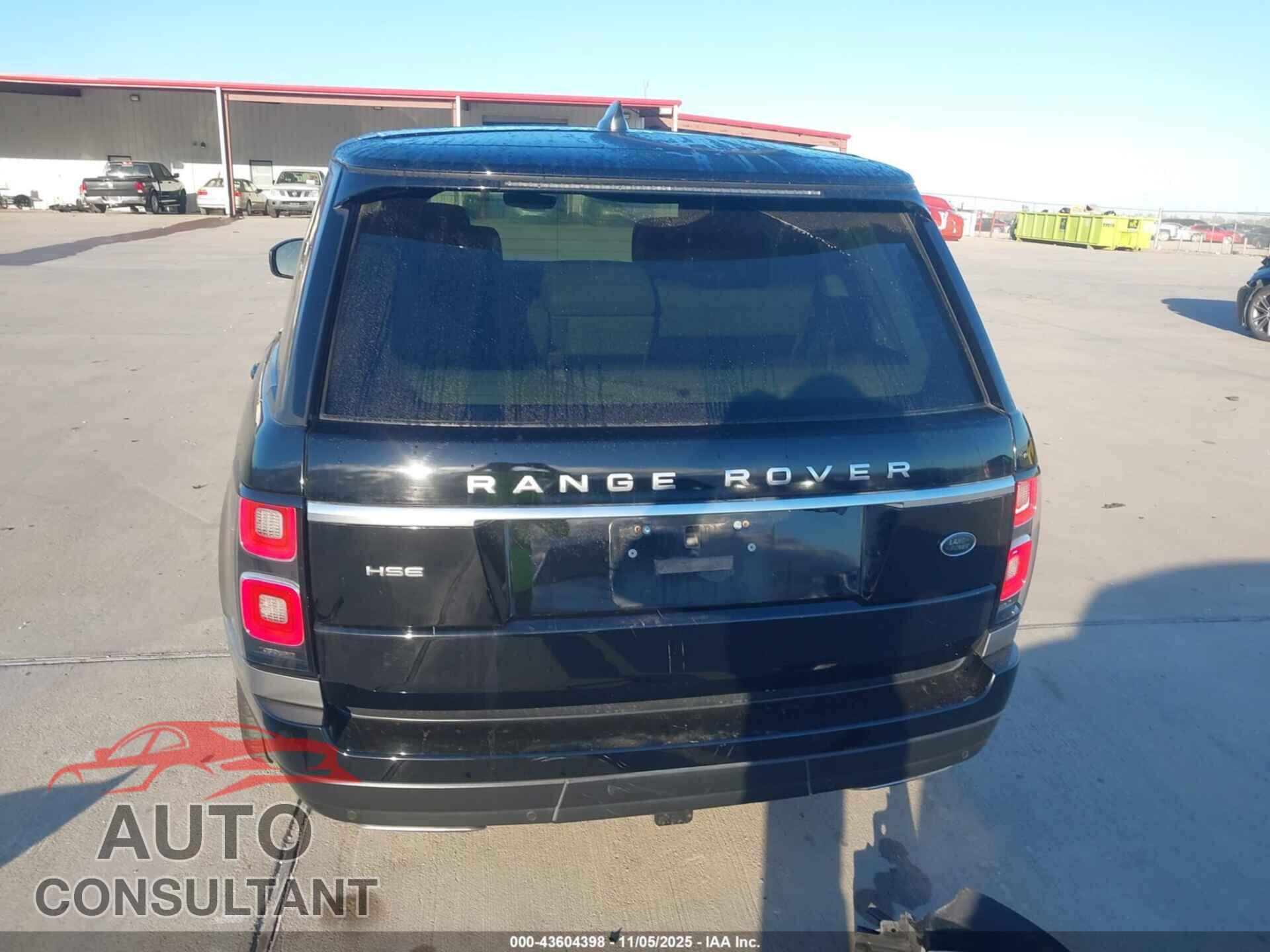 LAND ROVER RANGE ROVER 2018 - SALGS2SV5JA389901