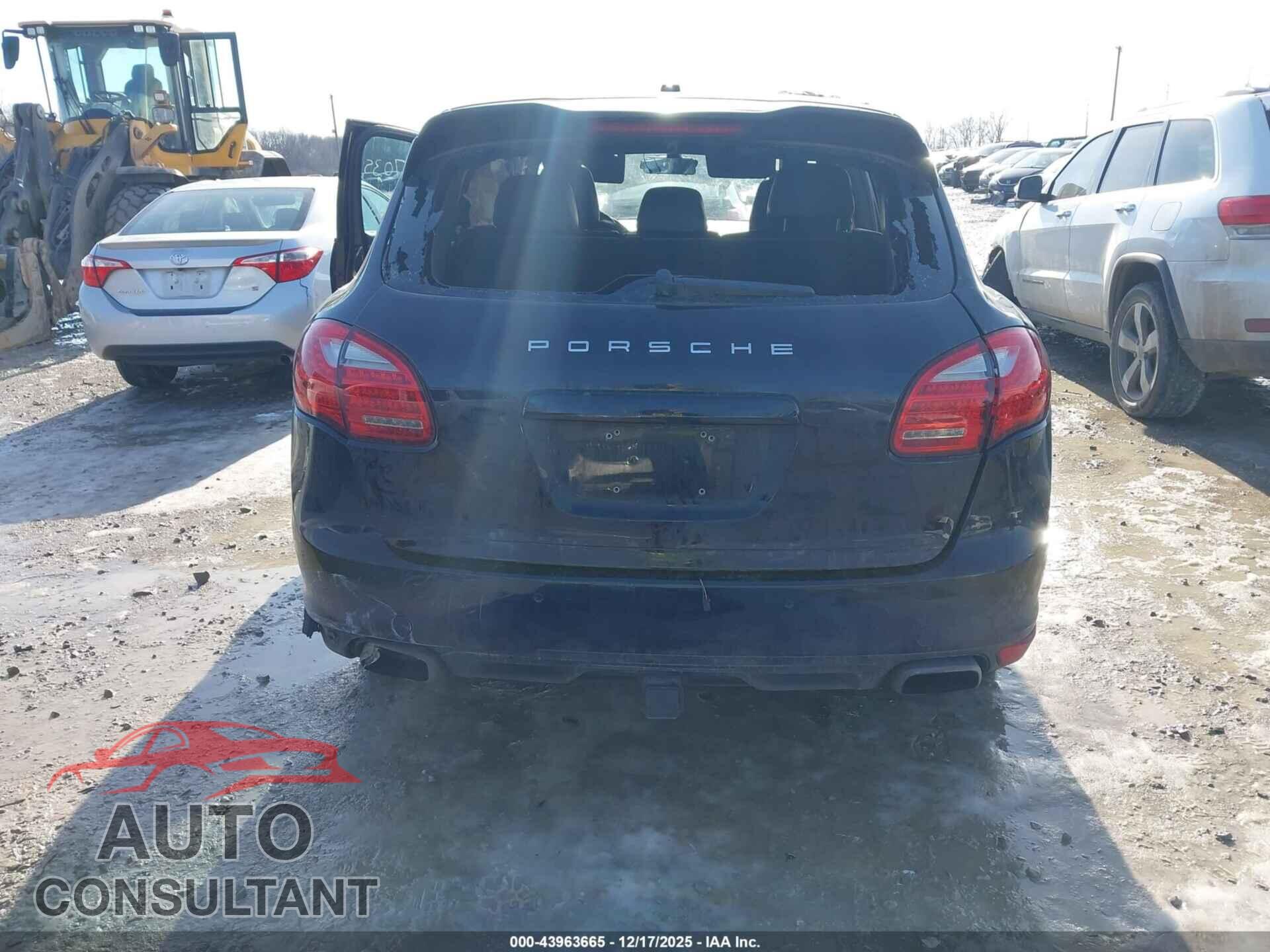 PORSCHE CAYENNE 2011 - WP1AA2A21BLA09027