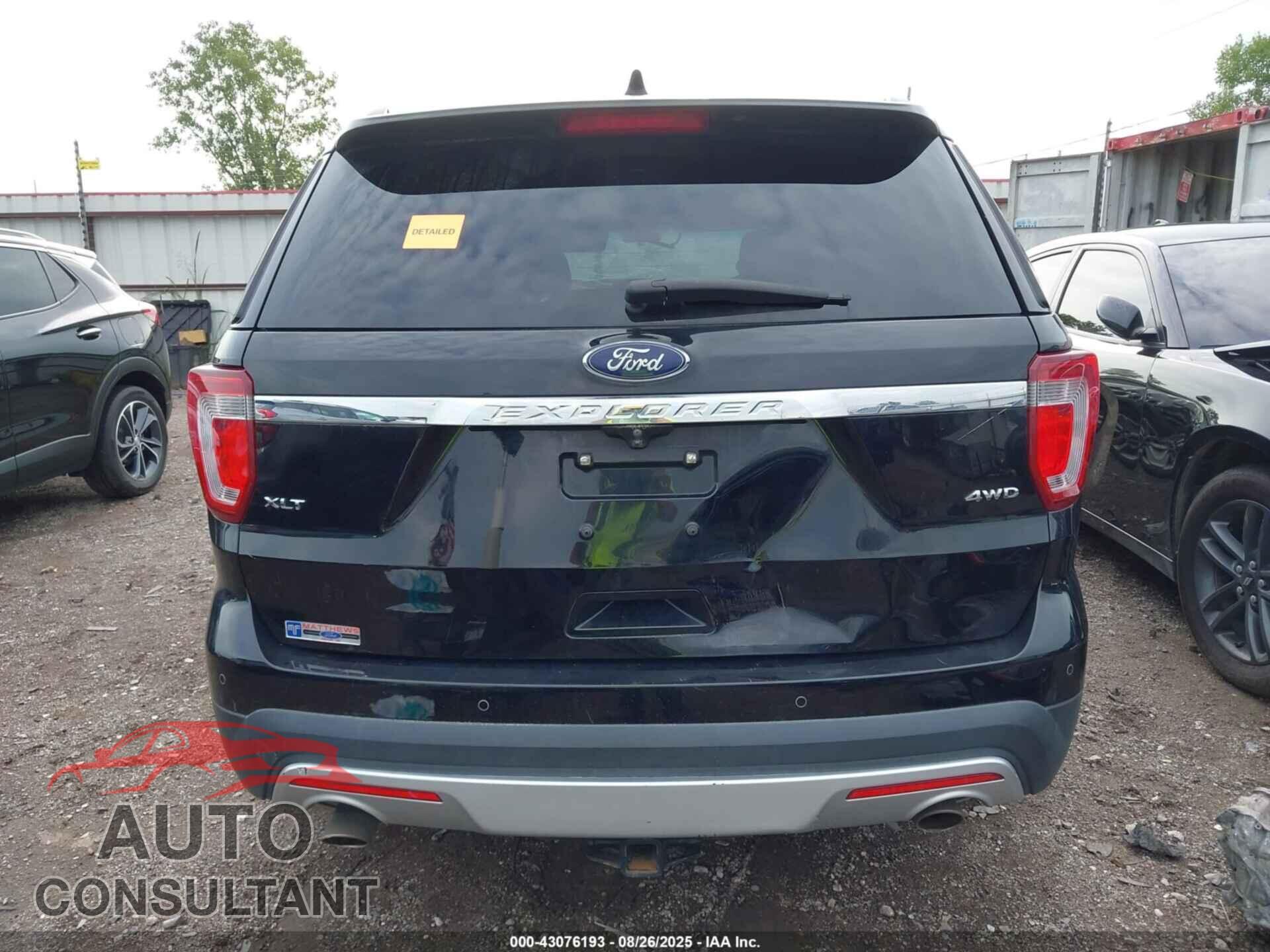 FORD EXPLORER 2017 - 1FM5K8D83HGA54681