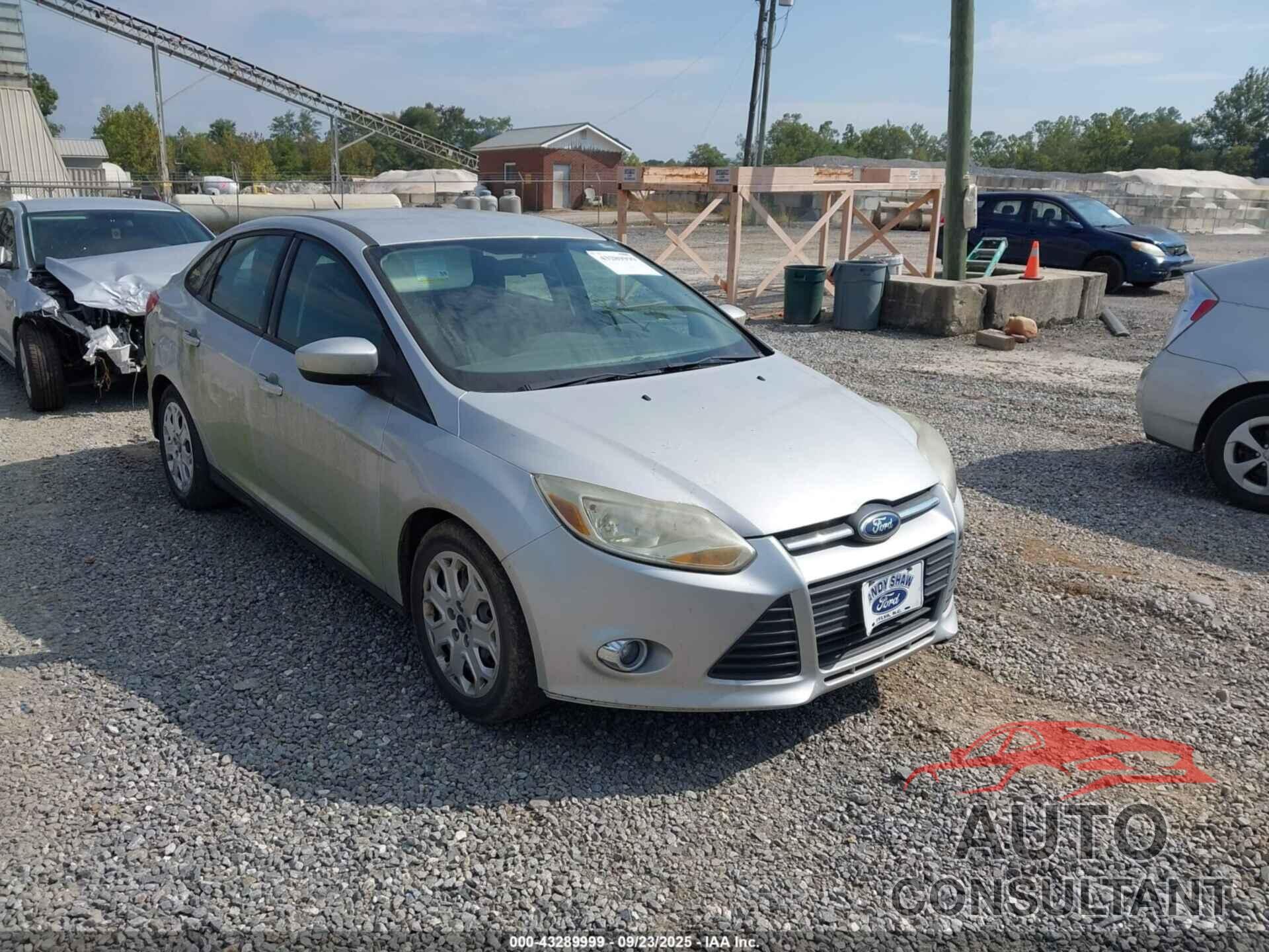 FORD FOCUS 2012 - 1FAHP3F2XCL443807