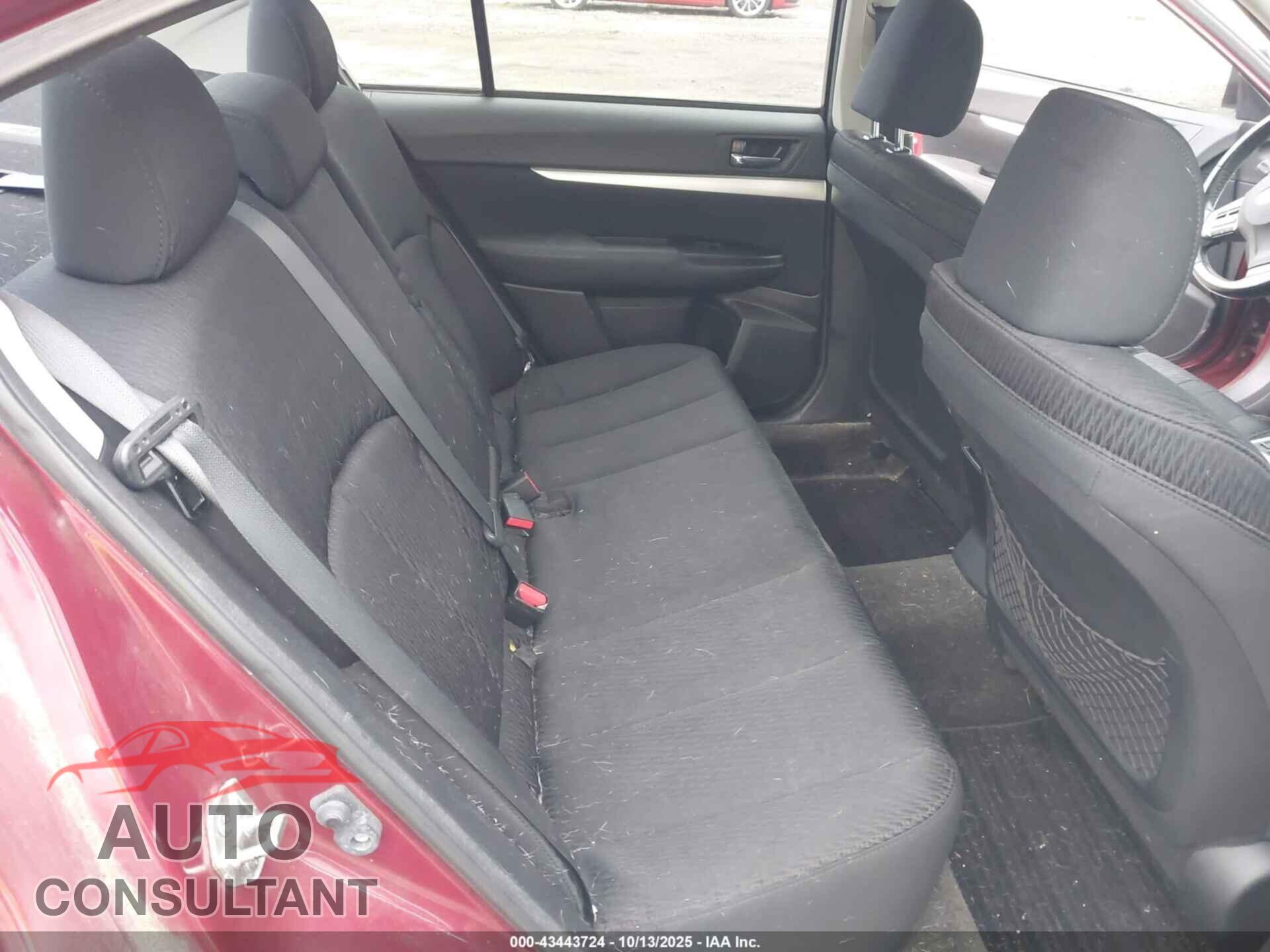 SUBARU LEGACY 2012 - 4S3BMAC66C1005060