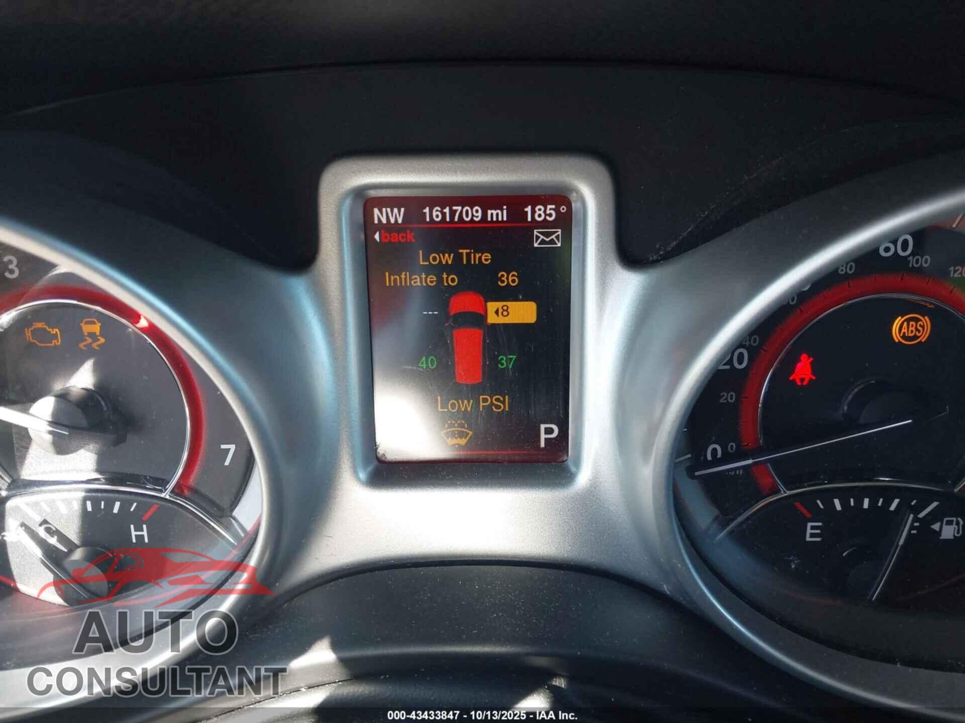 DODGE JOURNEY 2013 - 3C4PDDDG6DT559384