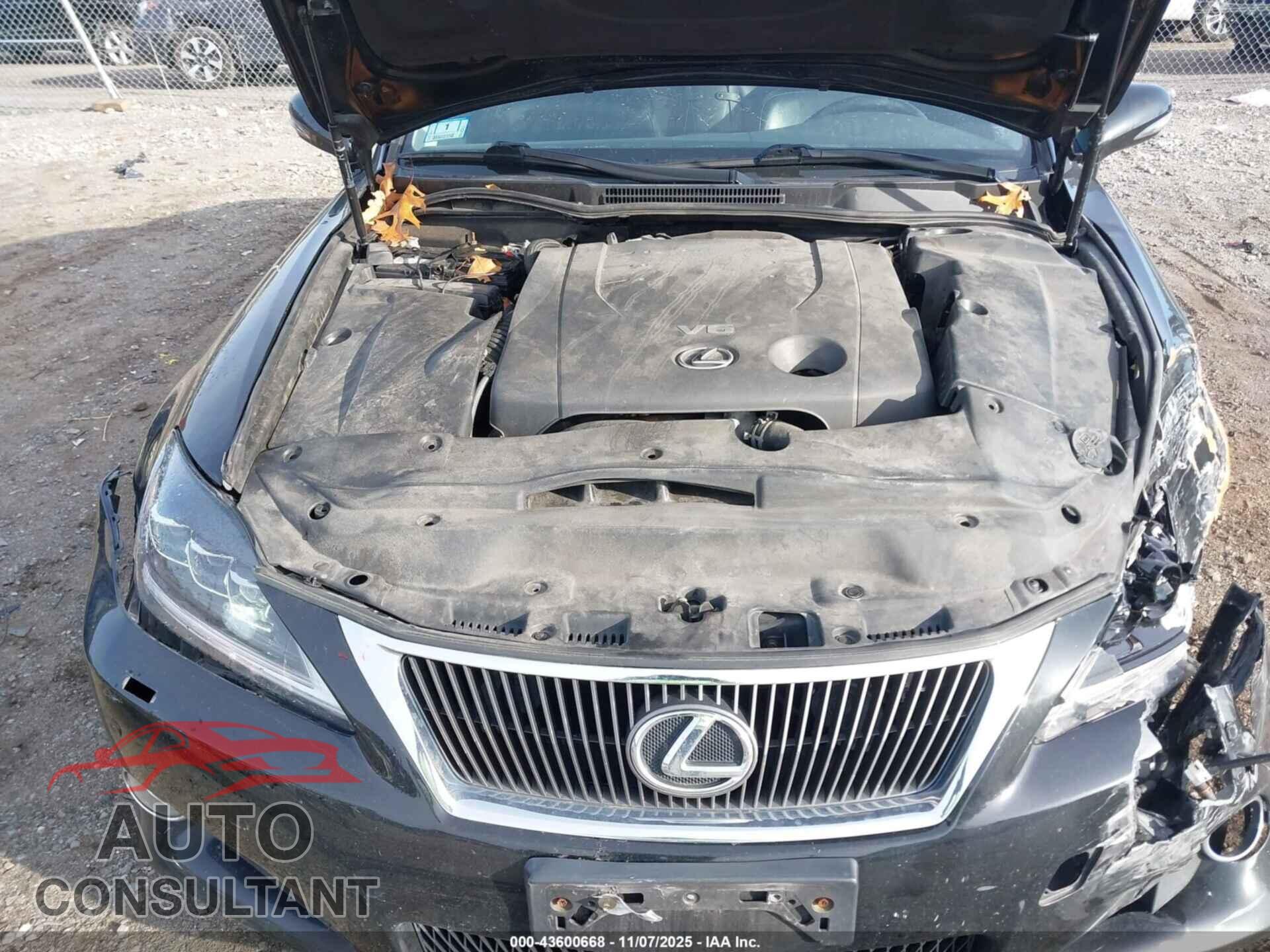 LEXUS IS 250C 2010 - JTHFF2C29A2509574